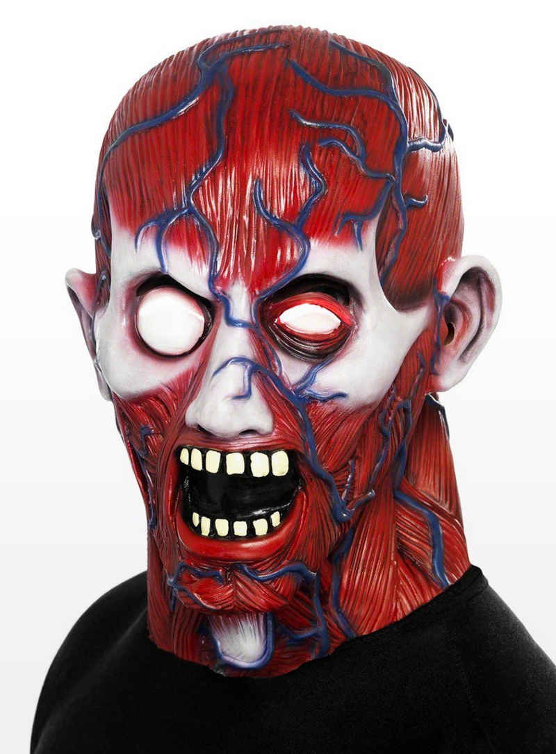 Smiffys Verkleidungsmaske Anatomie Mann Halloween Maske
