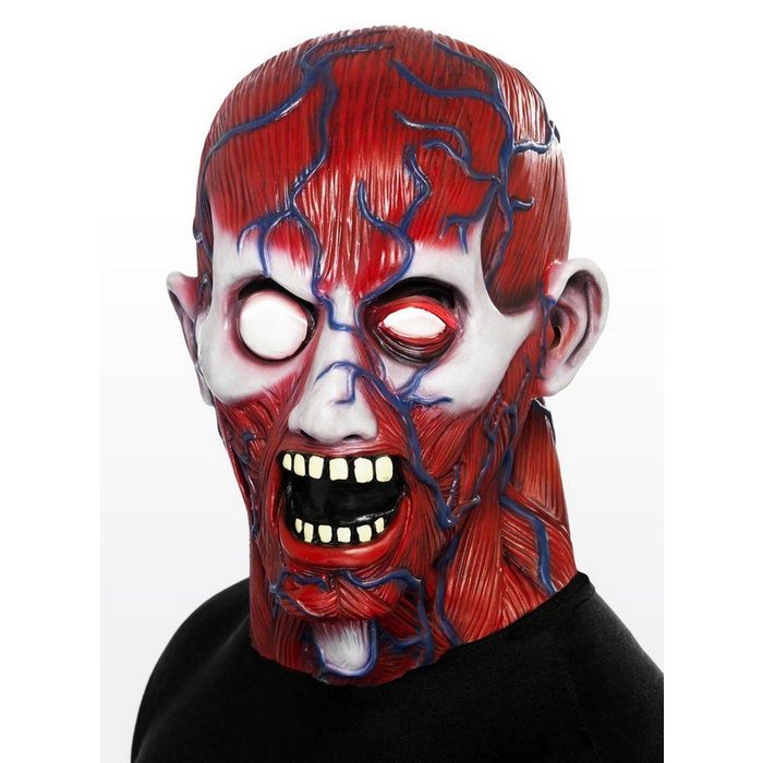 Smiffys Verkleidungsmaske Anatomie Mann Halloween Maske