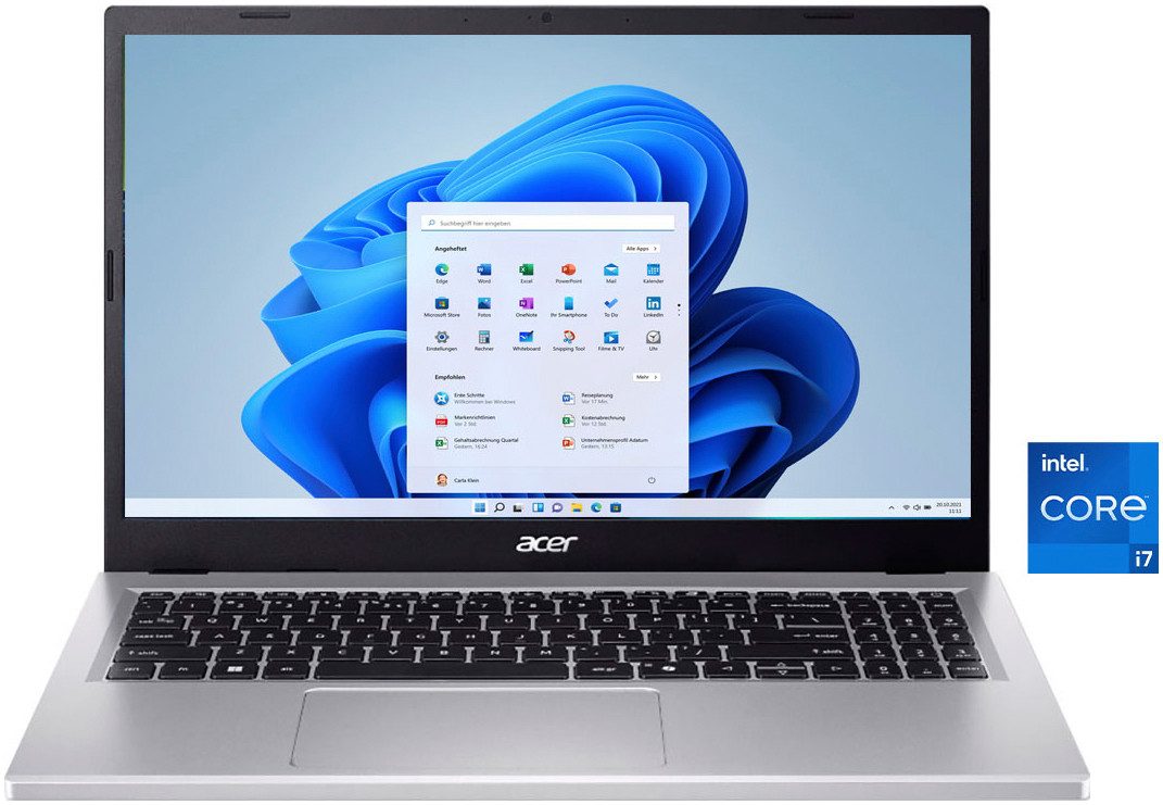 Acer AG15-71P-76QX Notebook (39,62 cm/15,6 Zoll, Intel Core i7 13620H, UHD Graphics, 16 GB, 512 GB SSD)