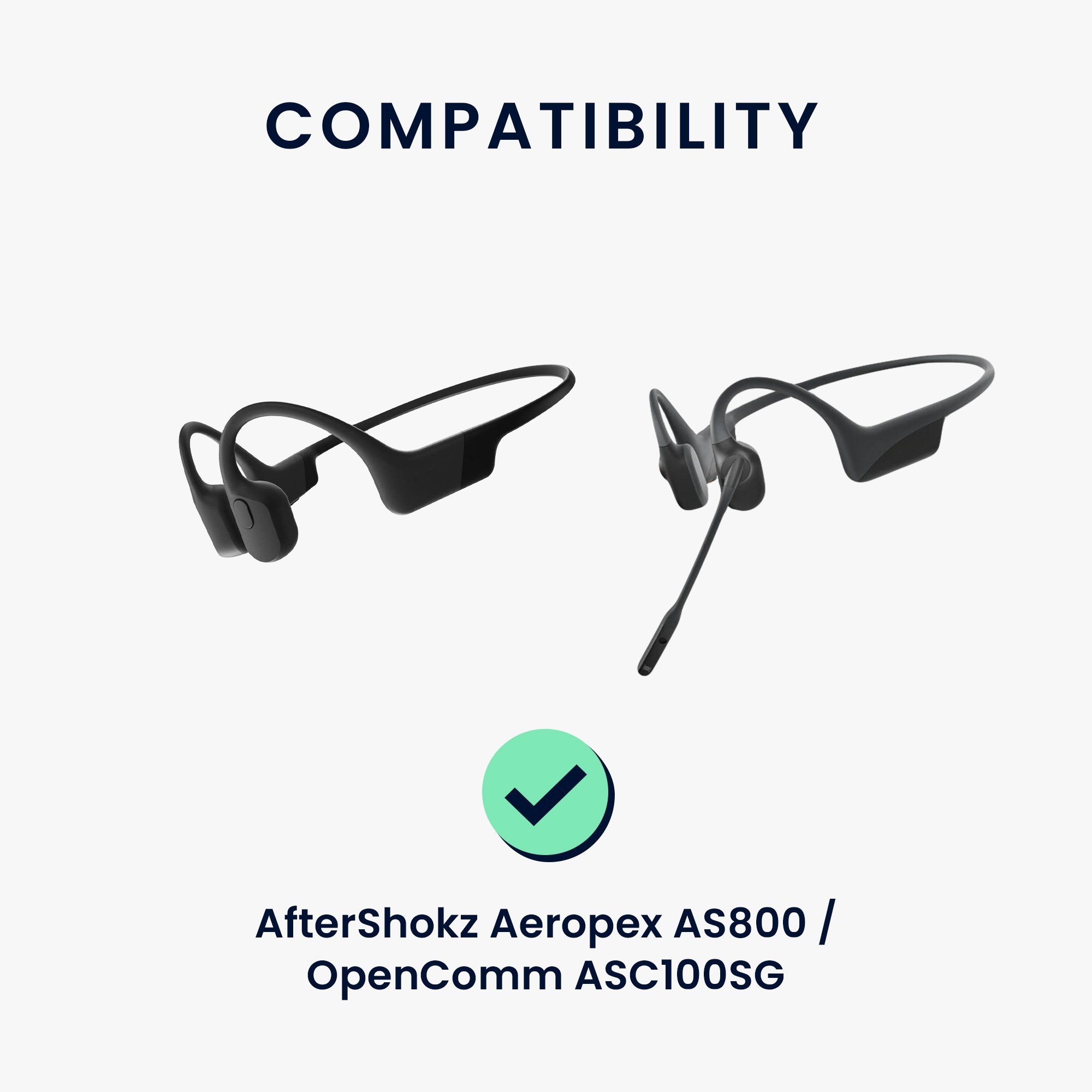 Smart - - AfterShokz USB - Aeropex Elektro-Kabel, Fitnesstracker Mini / Aufladekabel Ladekabel OpenComm Watch Ersatzkabel mit Charger Kabel kwmobile OpenRun OpenRun kompatibel / AS800 ASC100SG / Pro