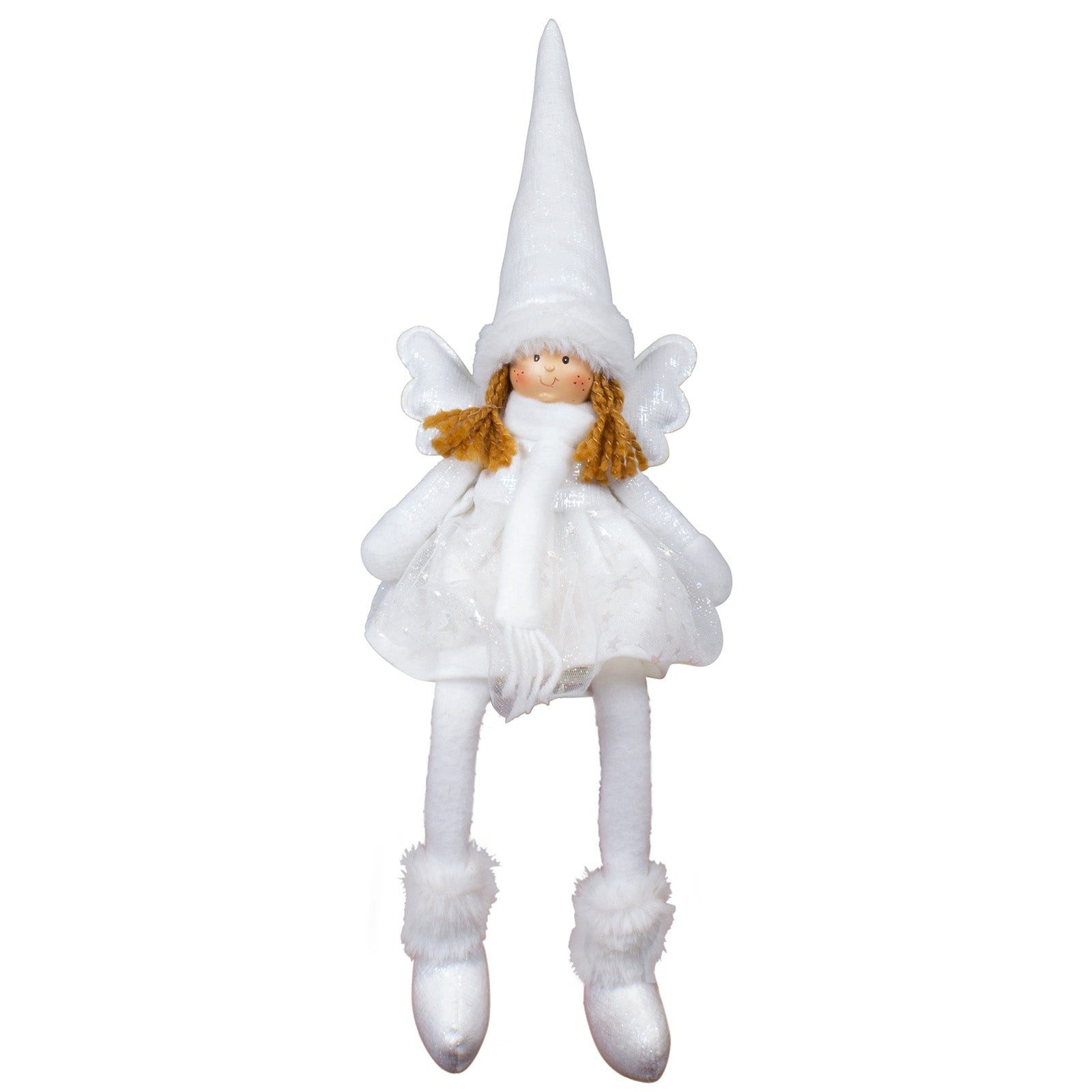 Christmas Paradise Weihnachtsfigur Engel sitzend 20 cm (49 cm) (Christkind, günstig online kaufen