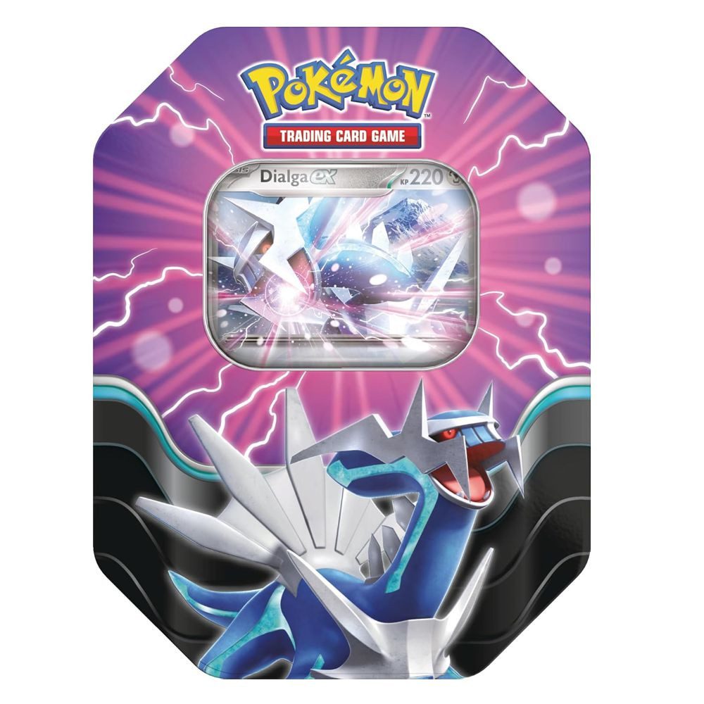 POKÉMON Sammelkarte Tin Box Dialga Pokemon Sammel-Karten Kollektion deutsch