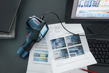 Bosch Professional Wärmebildkamera GIS 1000 C, Thermodetektor mit 1x Akku 2 Ah - in L-BOXX 136