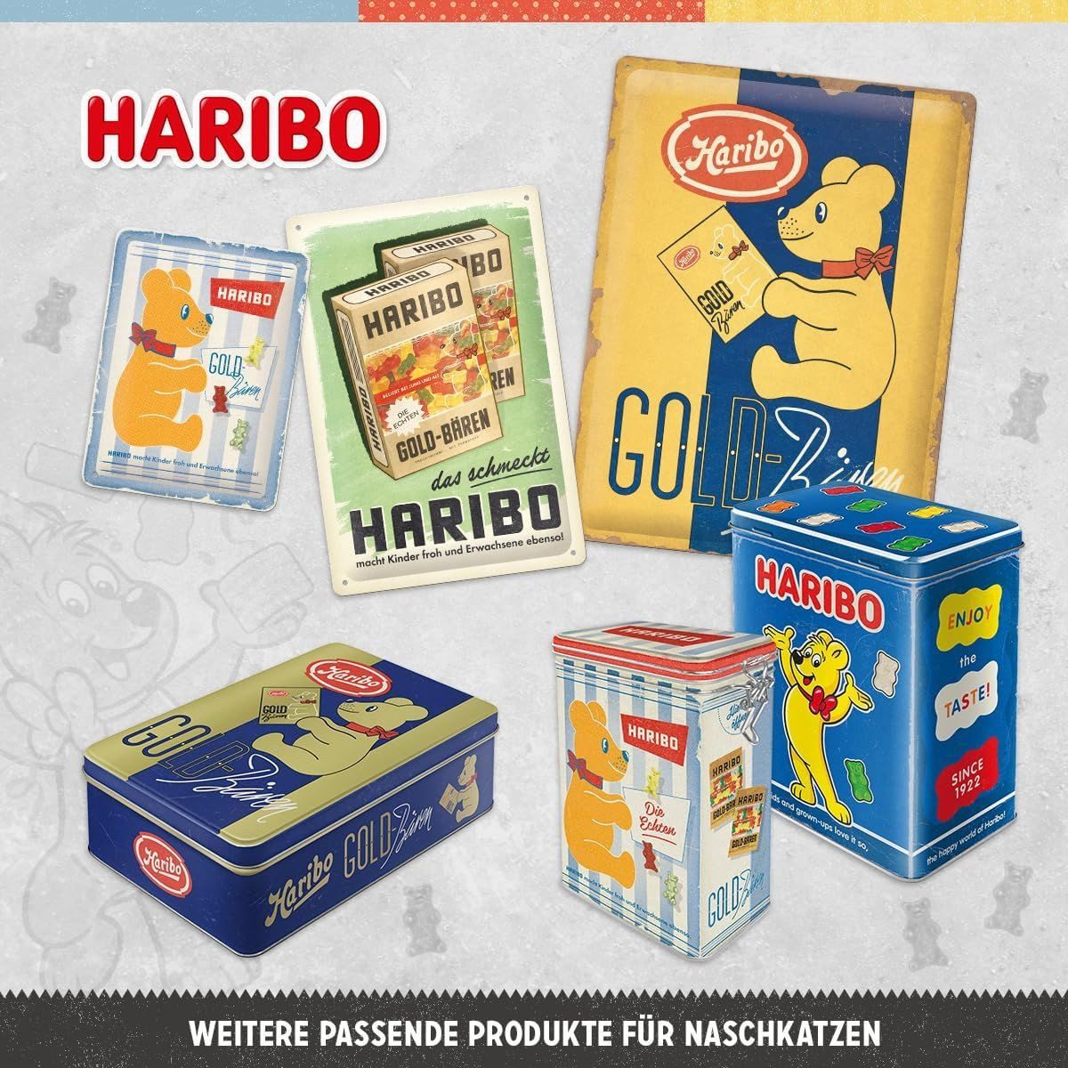 Nostalgic-Art Kaffeedose Aromadose - HARIBO - Die Echten – Bild 4 von 4