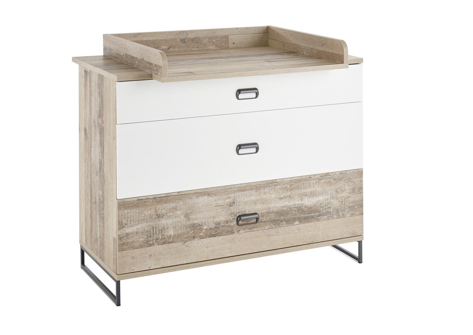 Begabino Wickelkommode 120 x 106 x 76 cm (B/H/T)