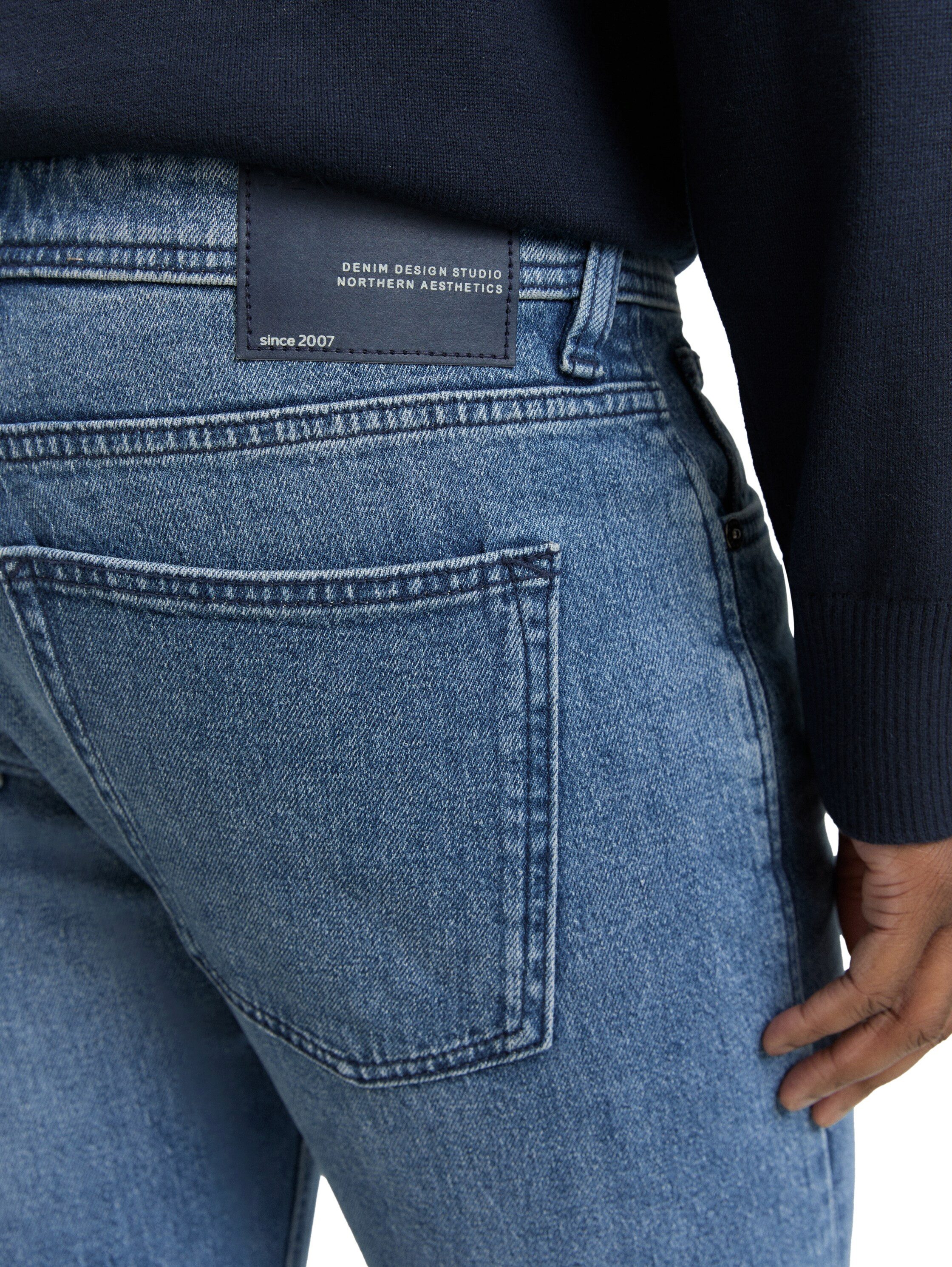 TOM TAILOR Denim Slim-fit-Jeans PIERS Slim fit mit etwas niedrigerer Leibhöhe – Bild 3 von 5