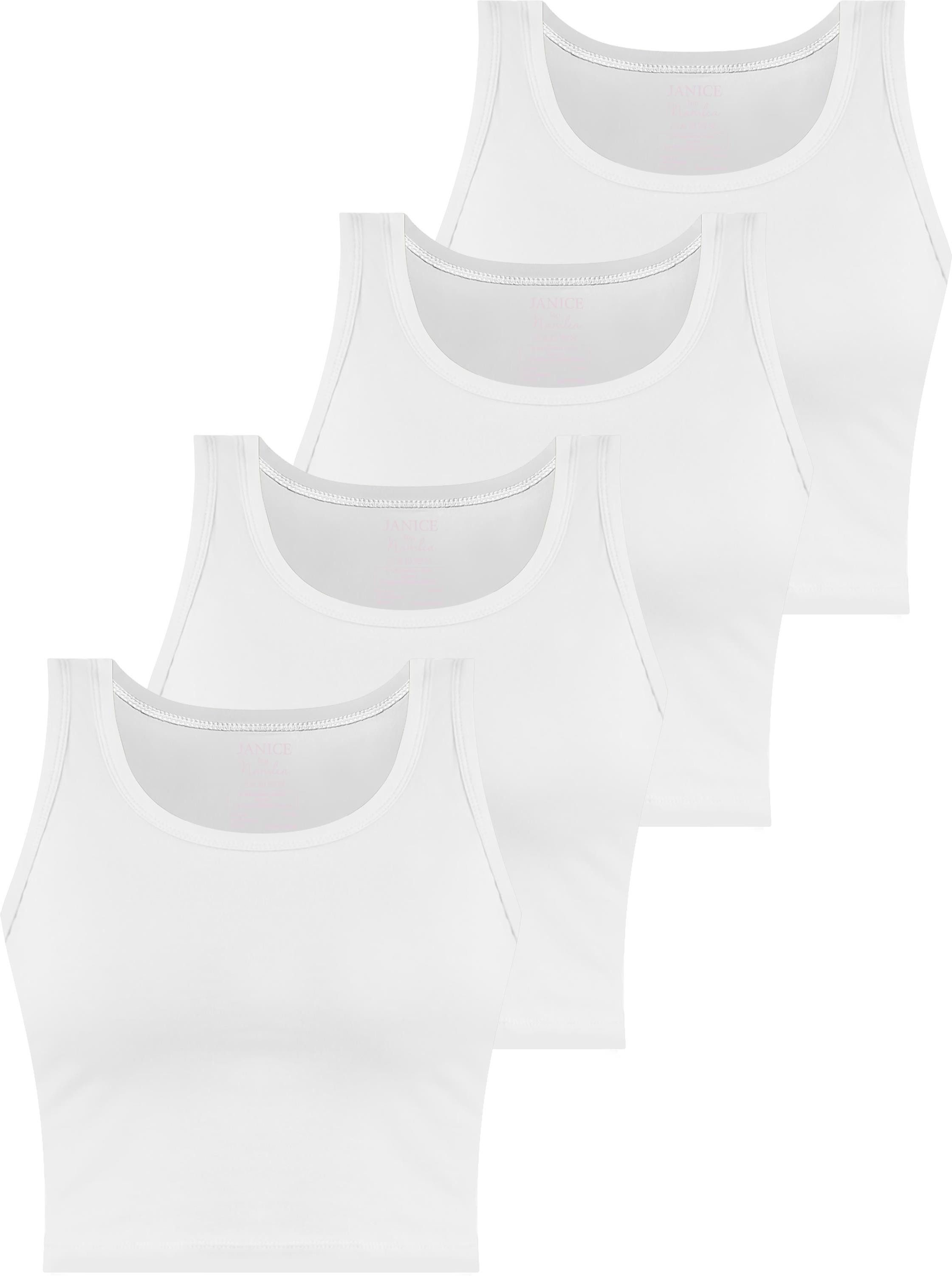 Tanktop 4 x Damen crop Top Namlea