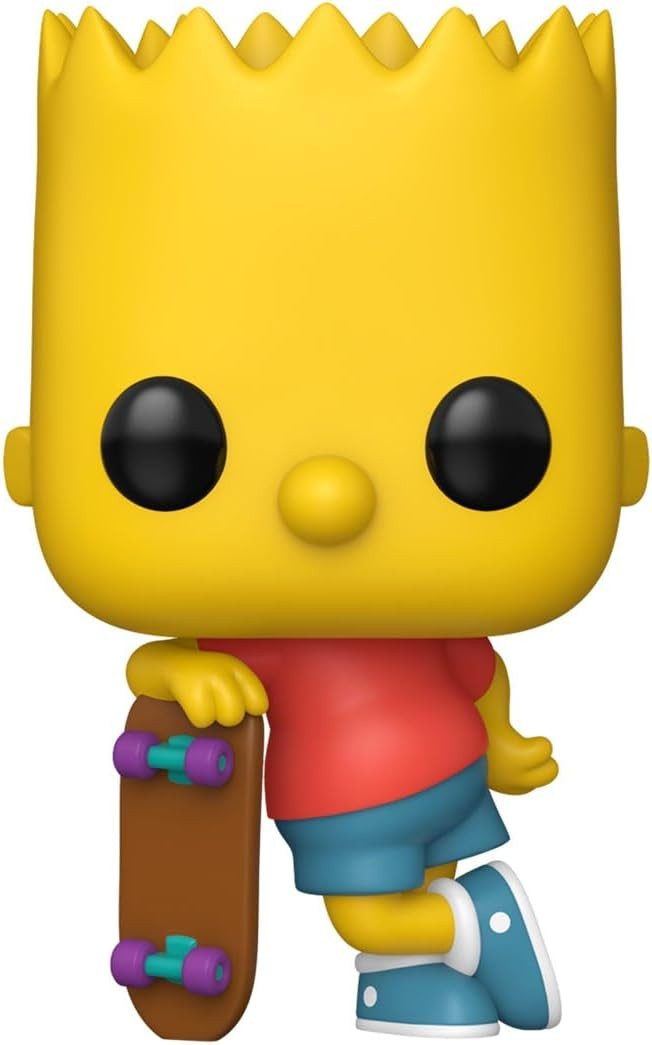 Funko Actionfigur Simpsons Pop! Animation Vinyl Figur Bart 9 cm, (1-tlg), coole Vinyl-Figur