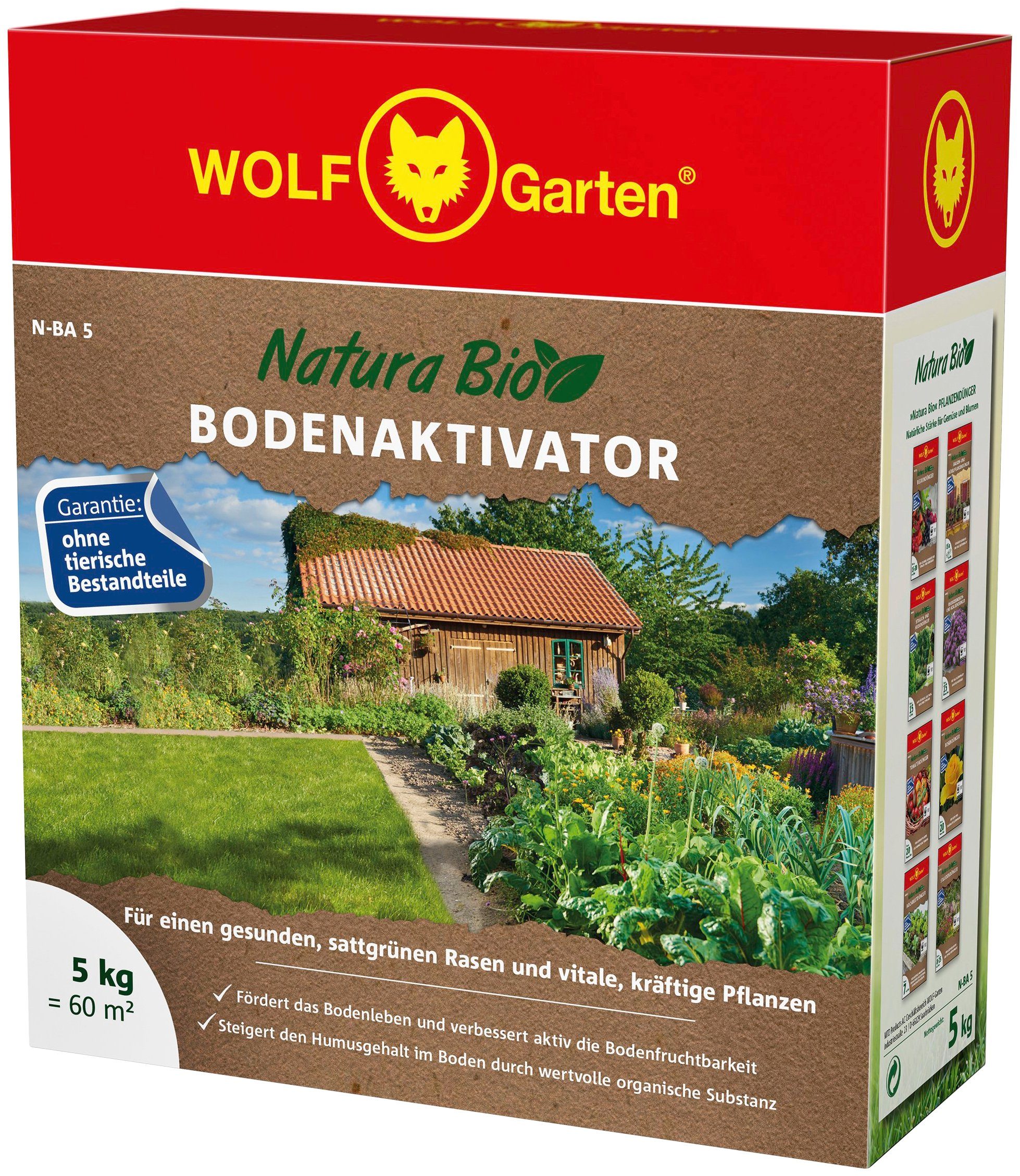 wolf garten natura bio rasendünger