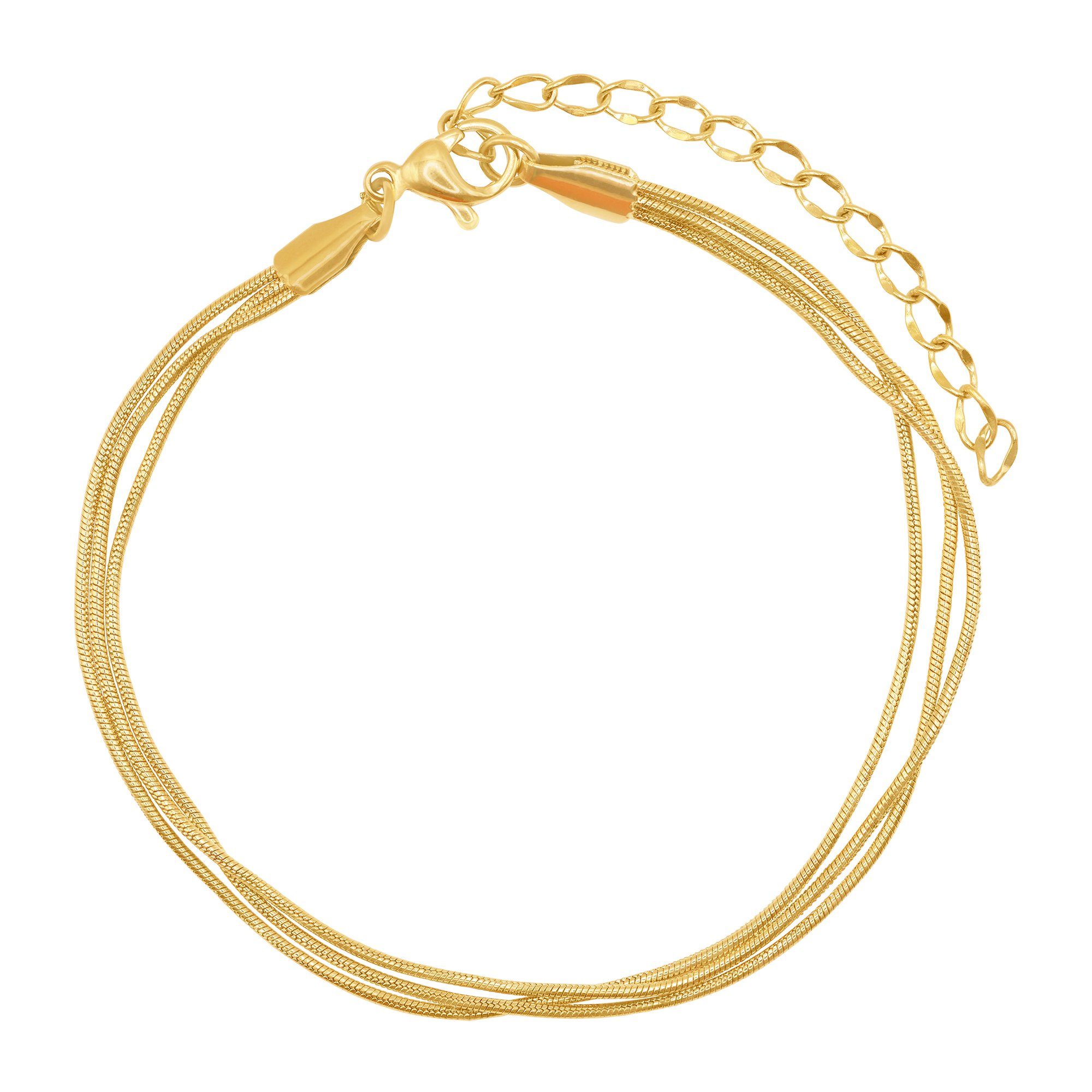 Heideman Armband Ariana goldfarben (Armband, inkl. Geschenkverpackung), Armkette für Damen | Edelstahlarmbänder