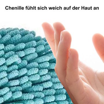 Rnemitery Spültuch 2 Pack Chenille Handtücher Küche Badezimmer Handtuch mit Aufhängeöse