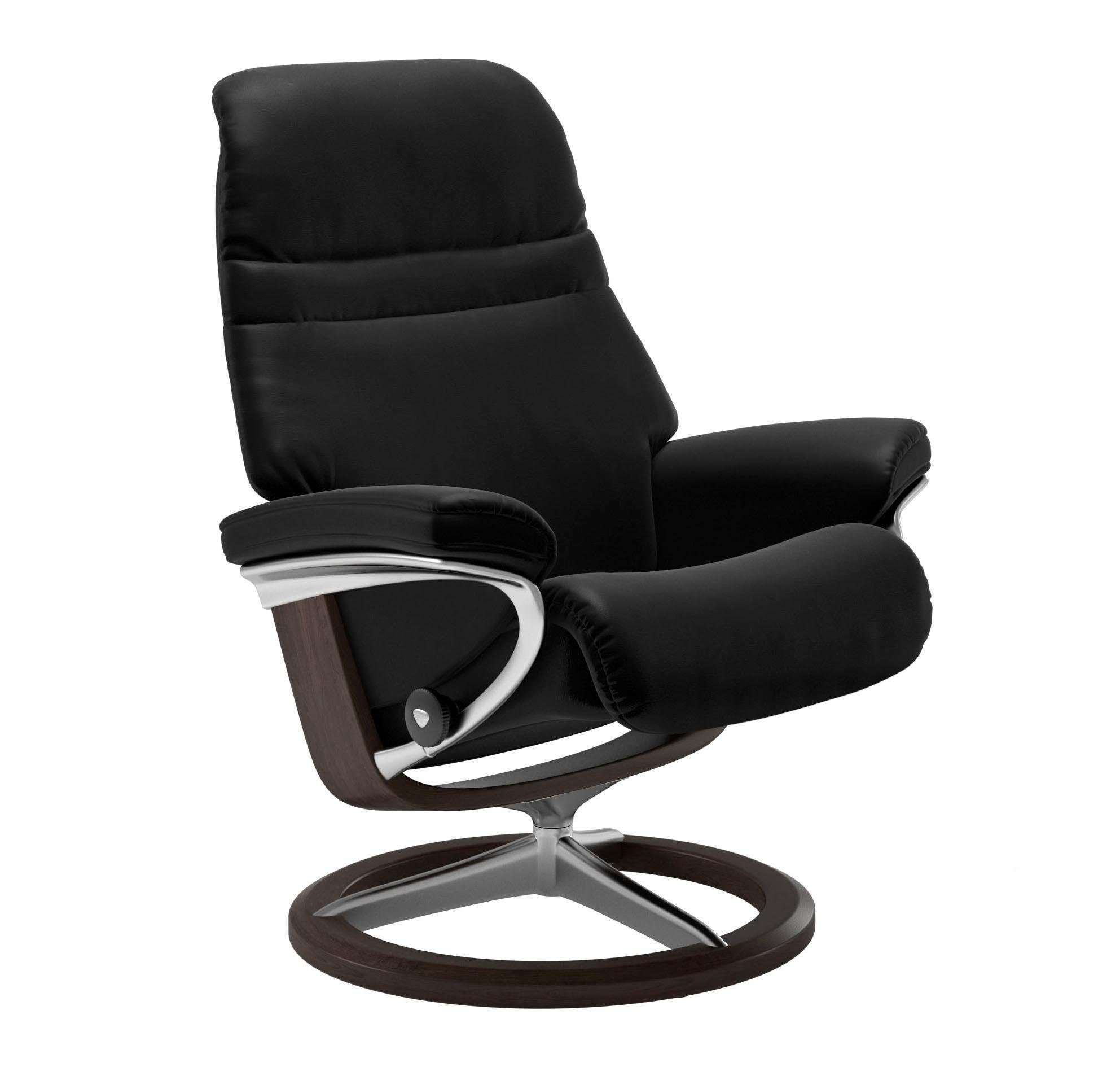 Wenge Signature Relaxsessel S, Gestell Base, mit Stressless® Größe Sunrise,