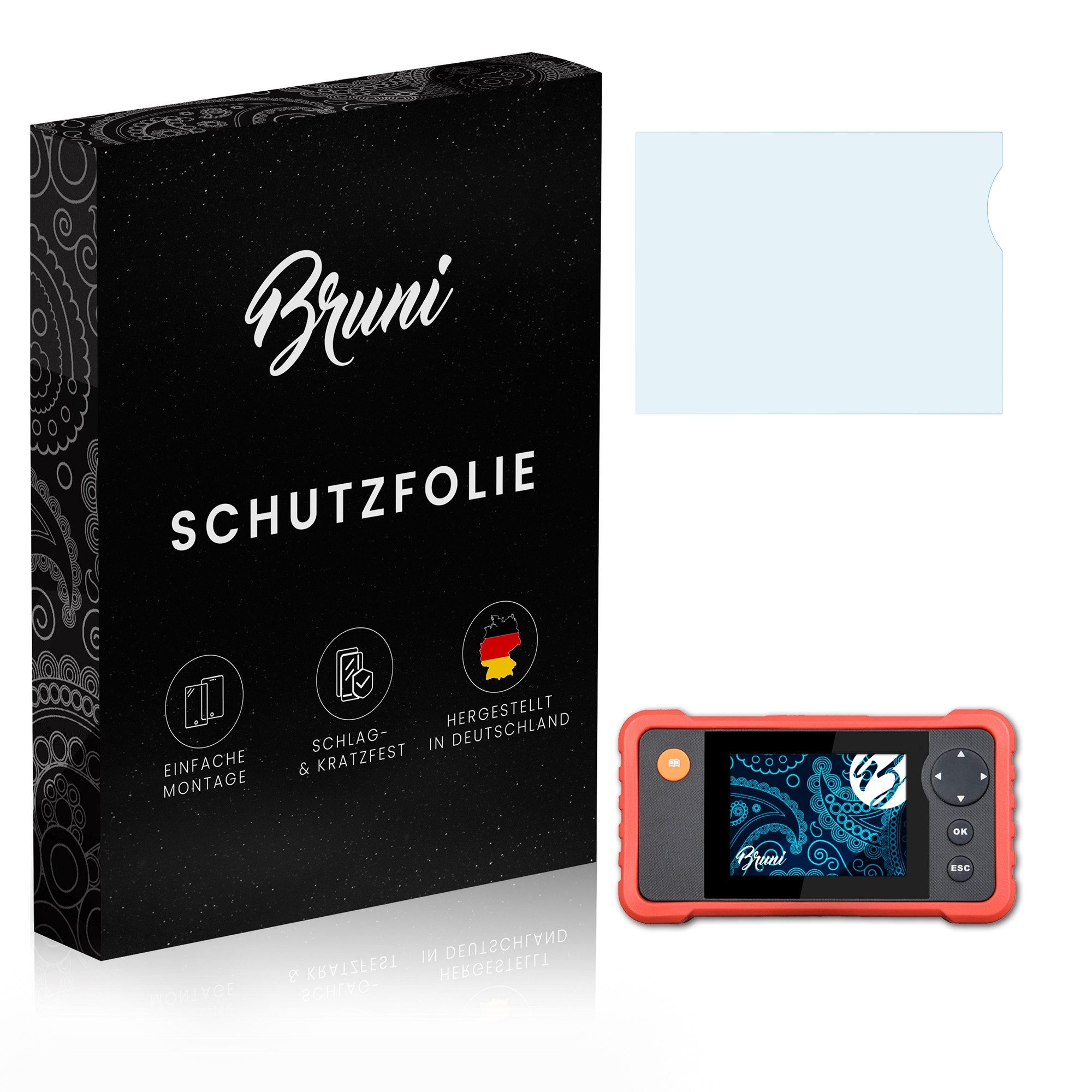 Schutzfolie Glasklare Displayschutzfolie für CRP 129 Premuim
