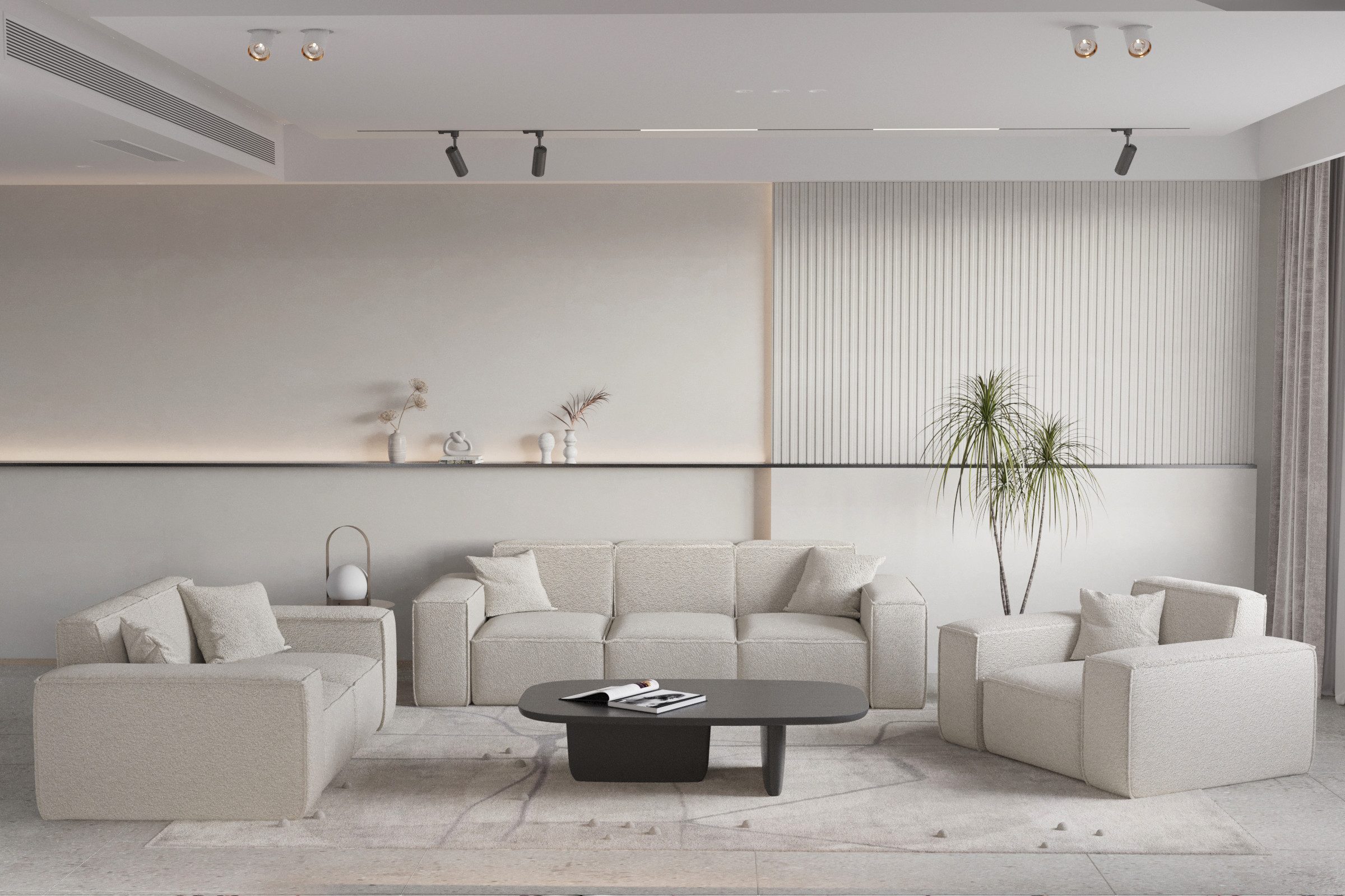Fun Möbel Polstergarnitur Sofaset Designersofa CELES günstig online kaufen