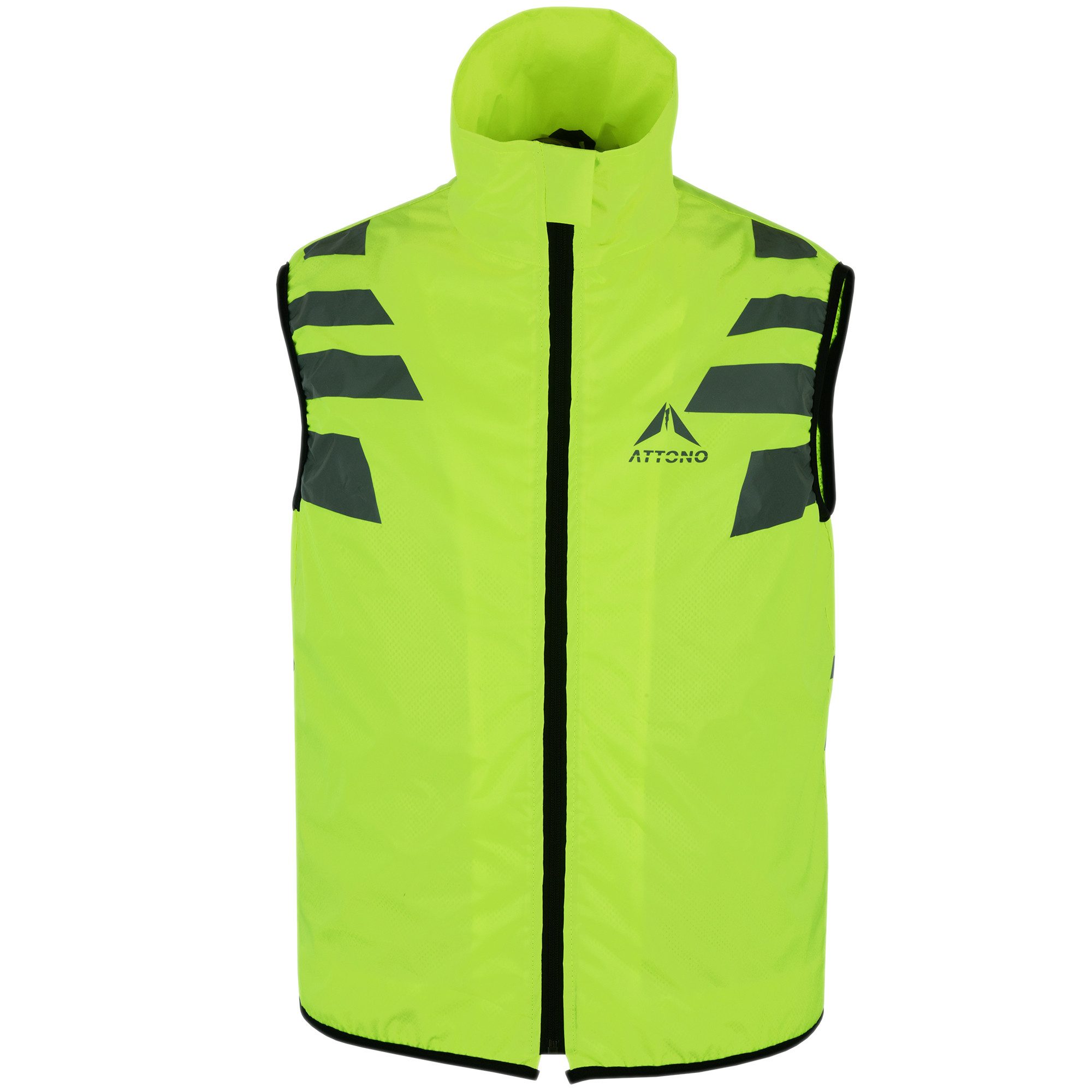 Fahrradjacke Fahrradweste Fahrrad Motorrad reflektierende Weste Neon Warnweste