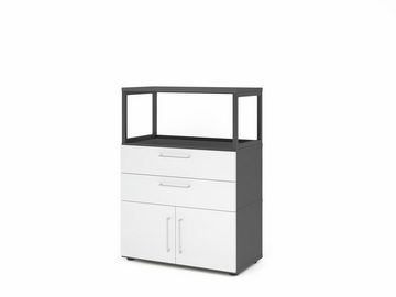HAMMERBACHER Aktenschrank Easy Office (Komplett Set, 6-St., 6 teilig) werkzeuglose Montage mit Threespine® click furniture technology