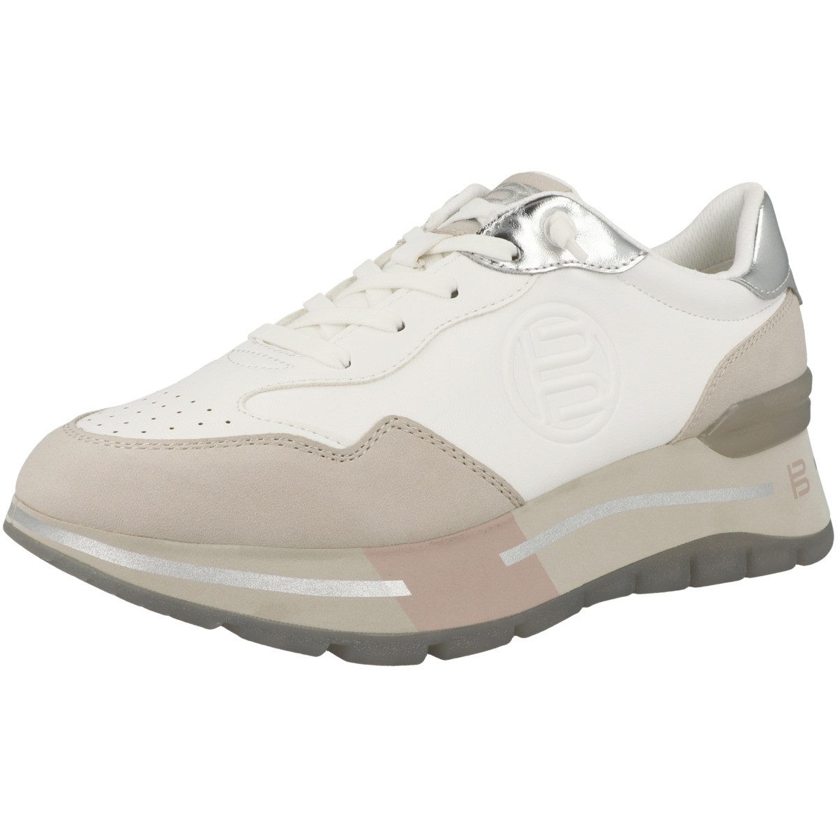 BAGATT AKI02 Damen Sneaker Turnschuhe, Sportschuhe, Freizeitschuhe, Halbschuhe, Schnürschuhe