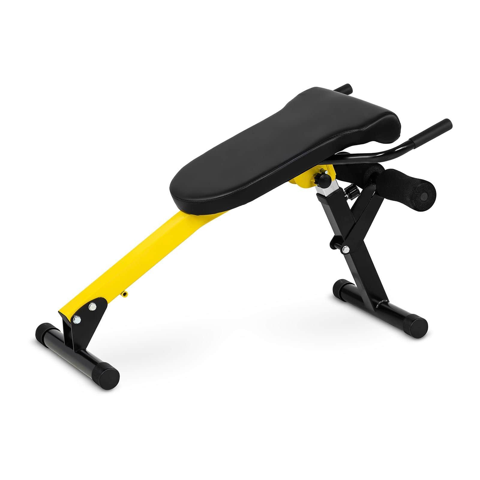 Gymrex Hantelbank Gymrex Rückentrainer - einstellbar - zusammenklappbar -  130 kg