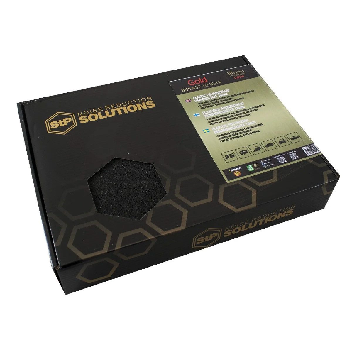 STP Akustikplatte STP BIPLAST 10 - 375x500x10mm (10pcs)