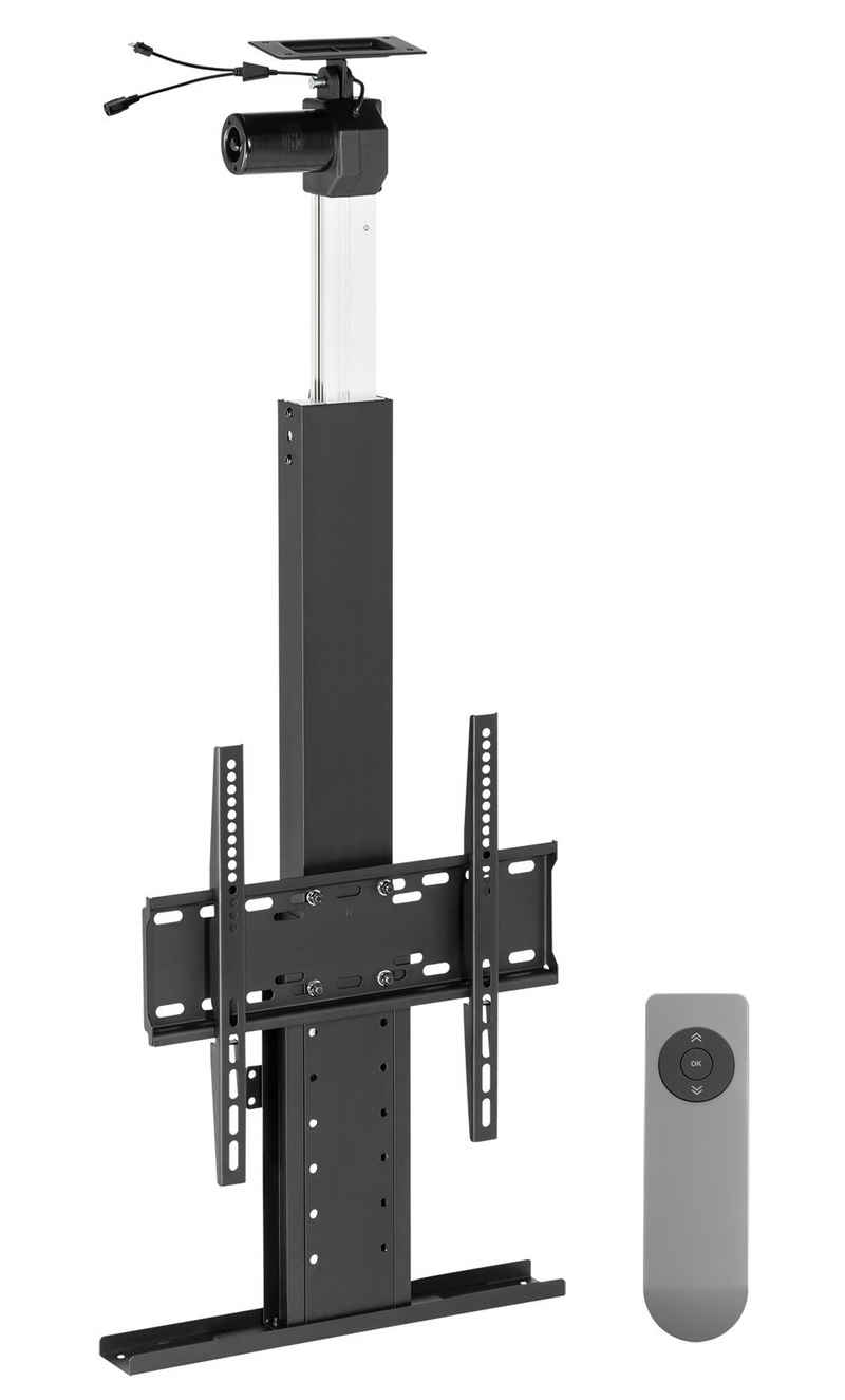 my wall HP64L TV-Ständer, (bis 55 Zoll, Set, 2-teilig, Motorisierter TV-Lift zum Einbau in die Decke)