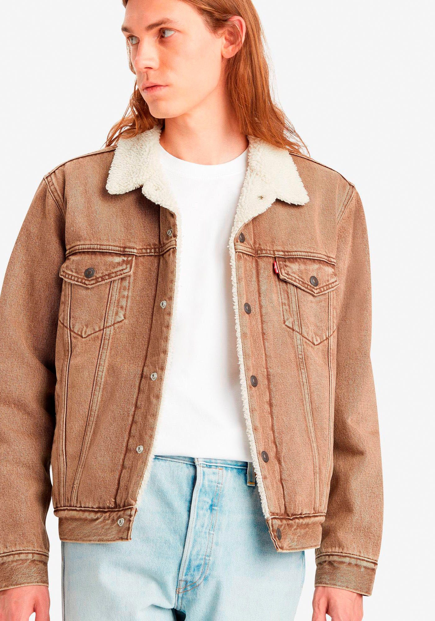 Levi's® Kurzjacke SHERPA mit Sherpa Fütterung günstig online kaufen
