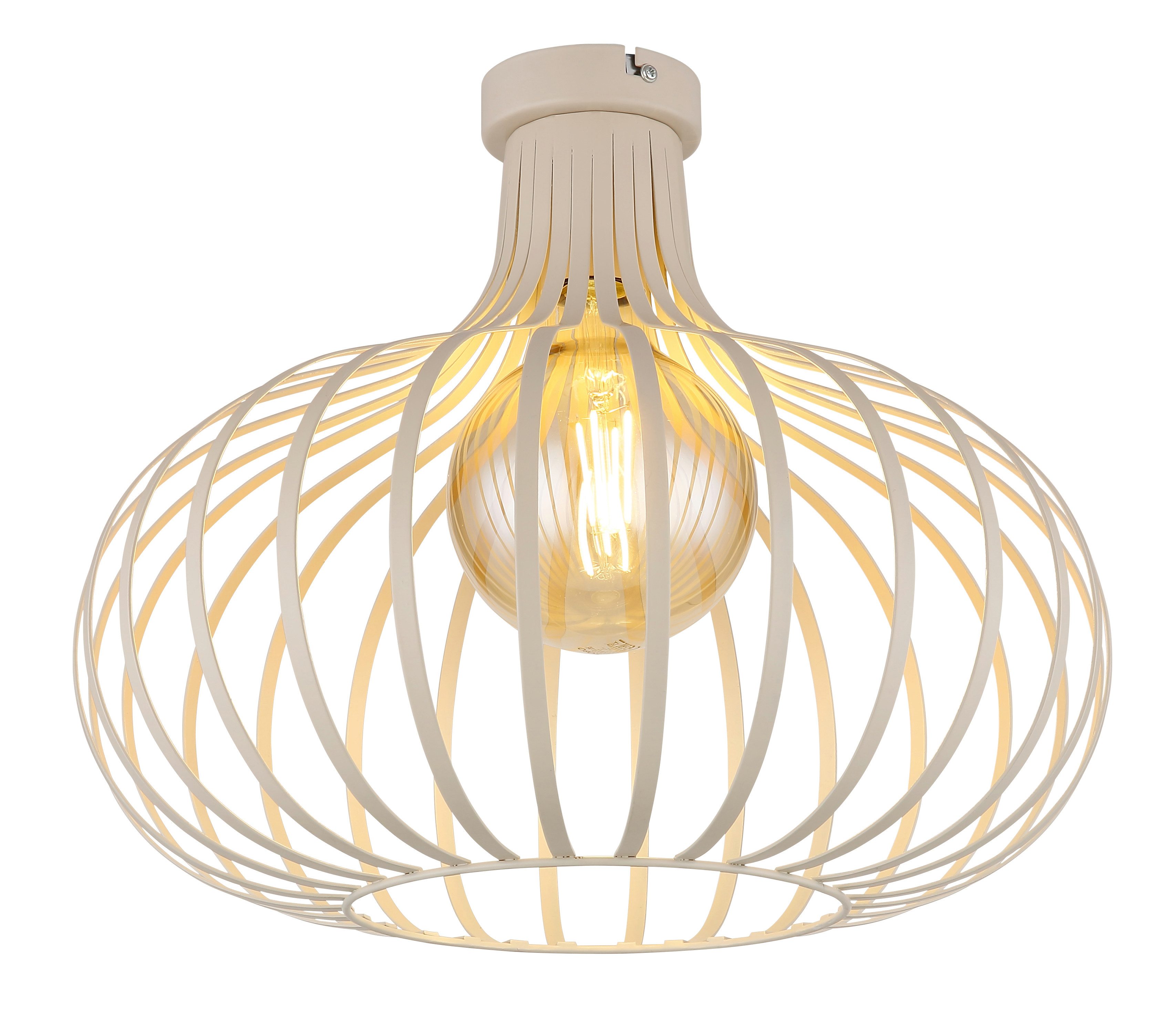 NOWA Deckenleuchte MATEO, ohne Leuchtmittel, Deckenlampe/rund/Wohnzimmer/Schlafzimmer/modern