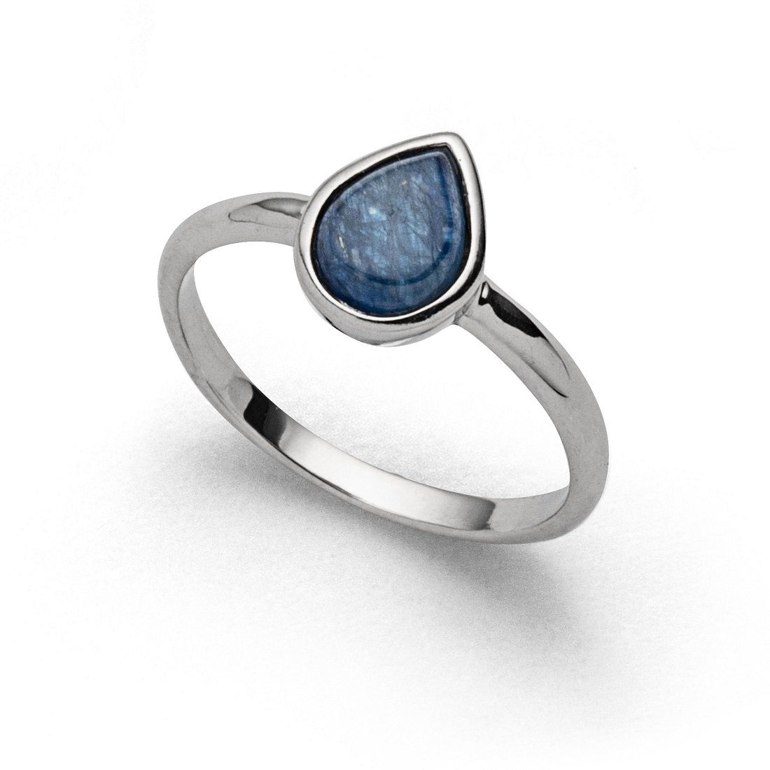Lagune DUR: Blaue Fingerring Ring DUR