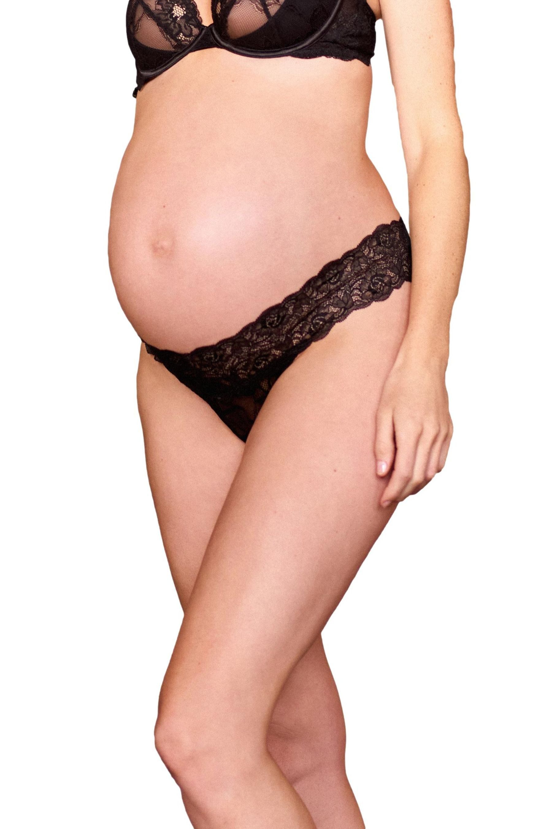 Seraphine String Seraphine Tangaslip Unterbauchbund Umstandsmode (1-St)