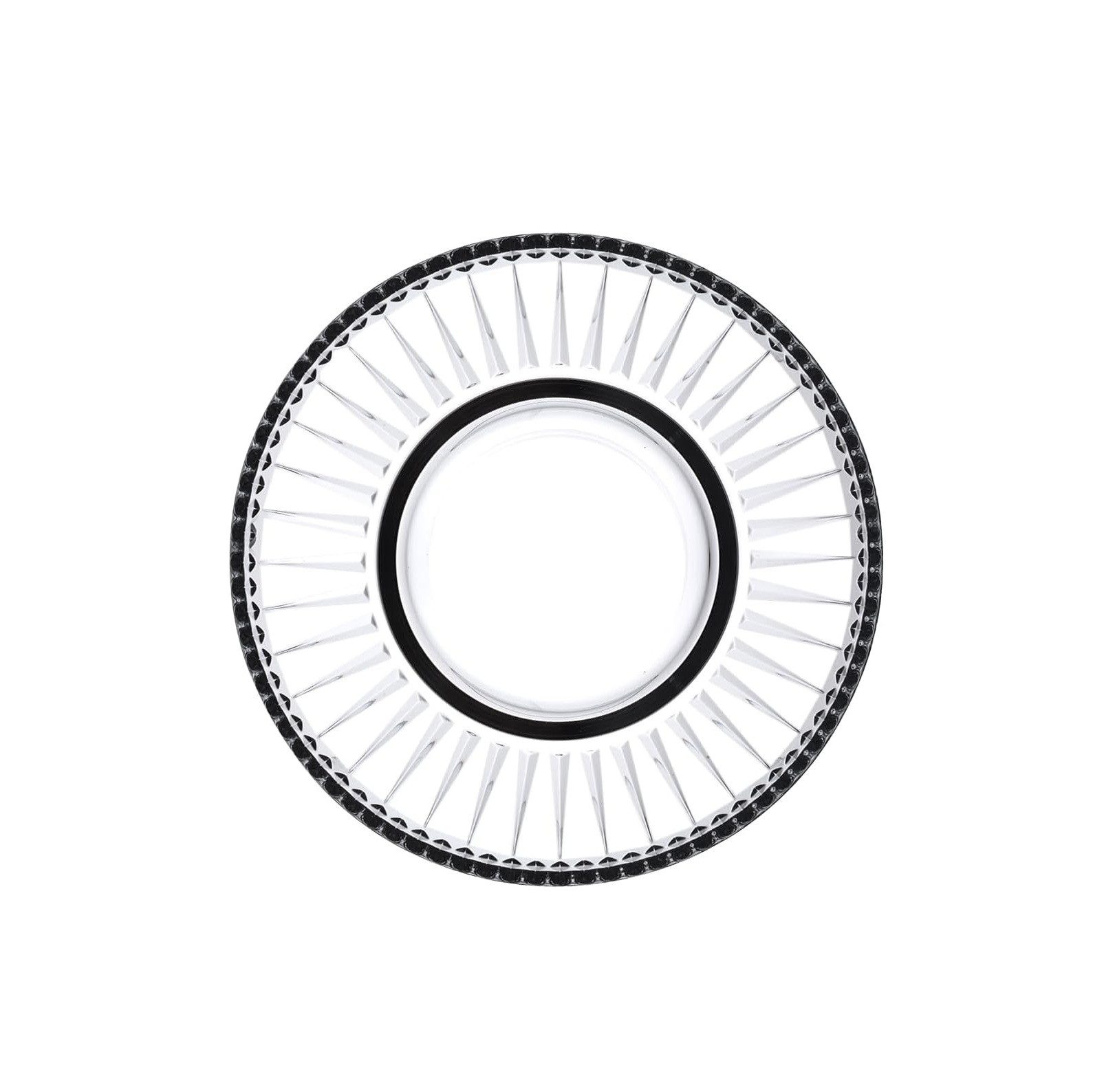 Pasabahce Teeglas Elysia Untersetzer in Kristalloptik - ø13 cm - 6 teiliges Set, 6-tlg., Glas, 6-teilig