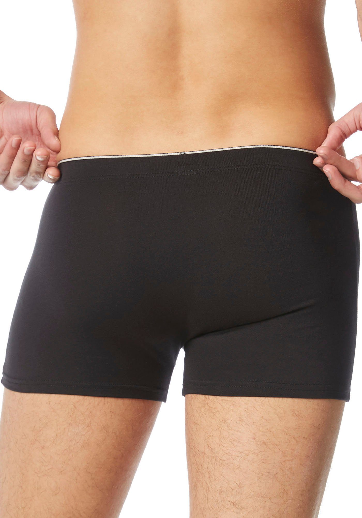 Bruno Banani Boxershorts Short Infinity mit kontrastfarbenen Logobund