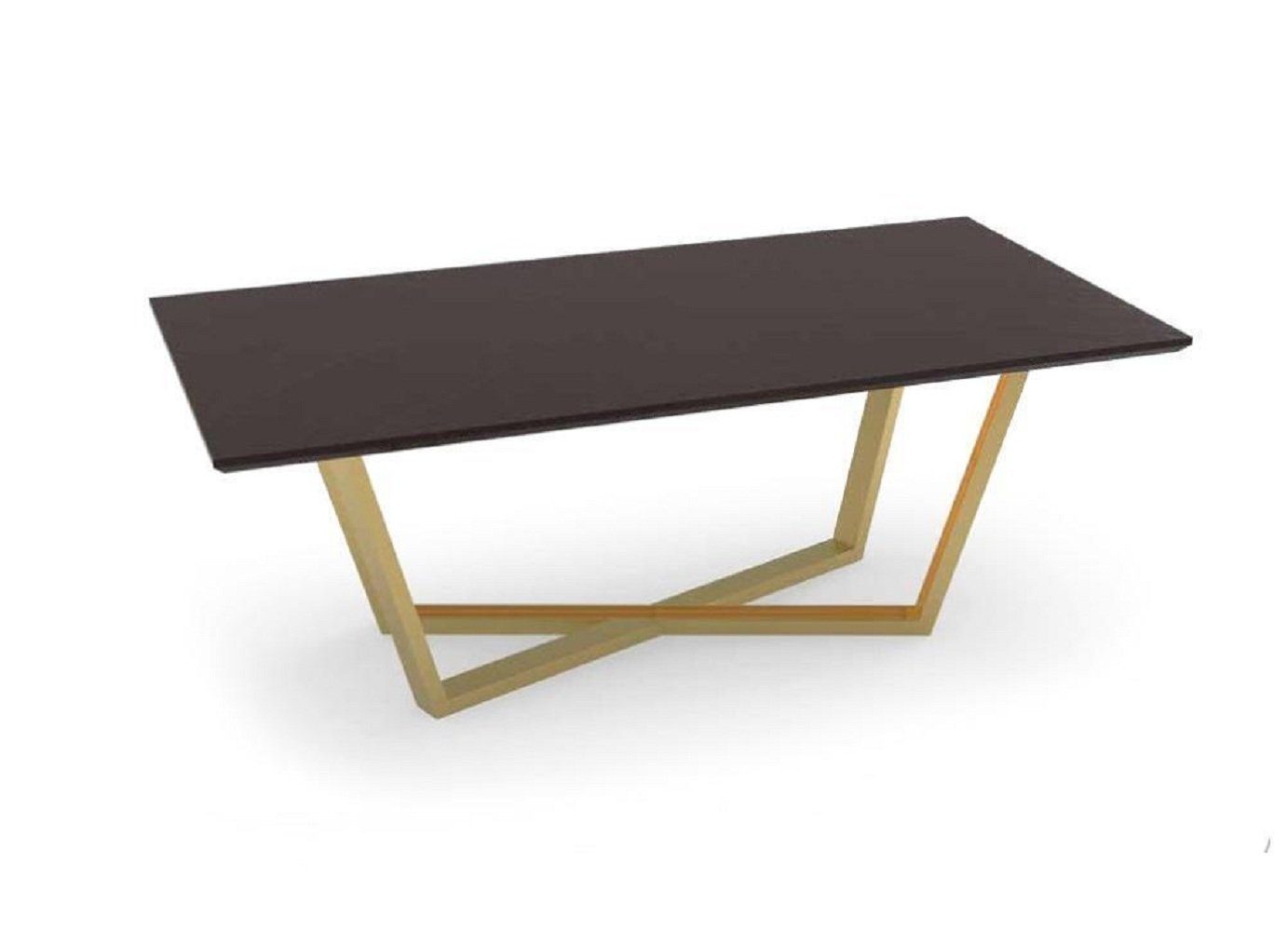 JVmoebel Esstisch Luxus Tisch Braun Tische Esszimmer Esstisch Design Esstische (1-St., 1x Esstisch), Made in Europa | Esstische