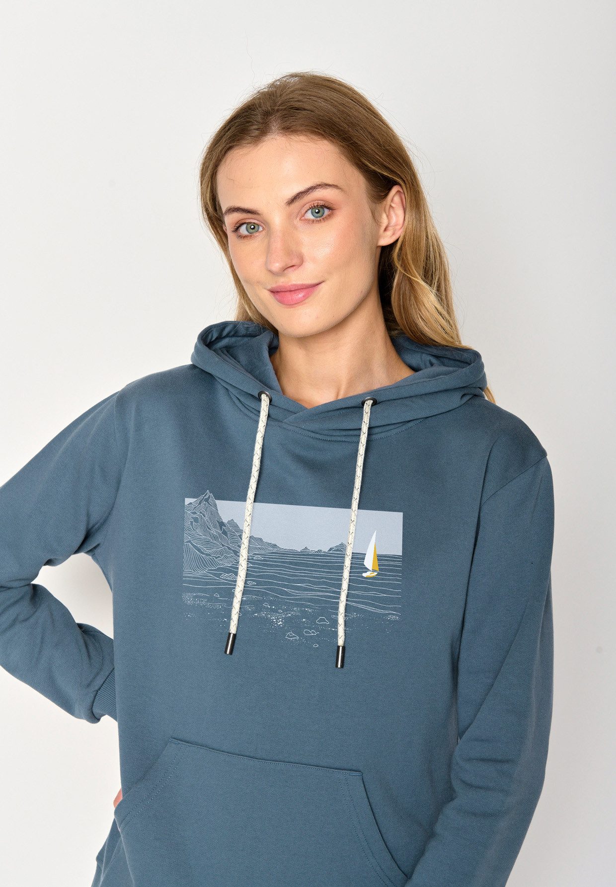GreenBomb Hoodie Nature Set Sail
