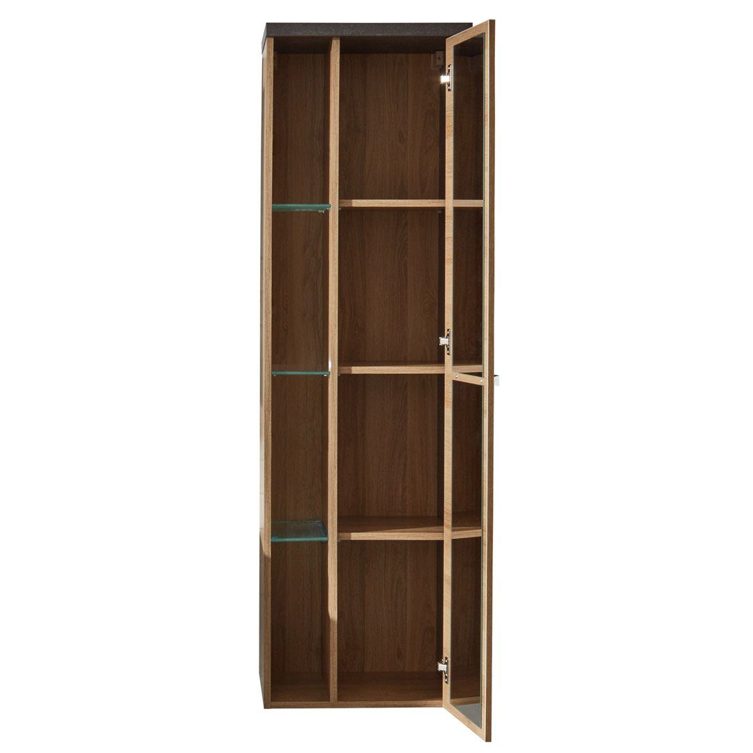 ebuy24 Badezimmerspiegelschrank Bay Bad Hänge Stauraumelement 1 Schublade, 4 offen