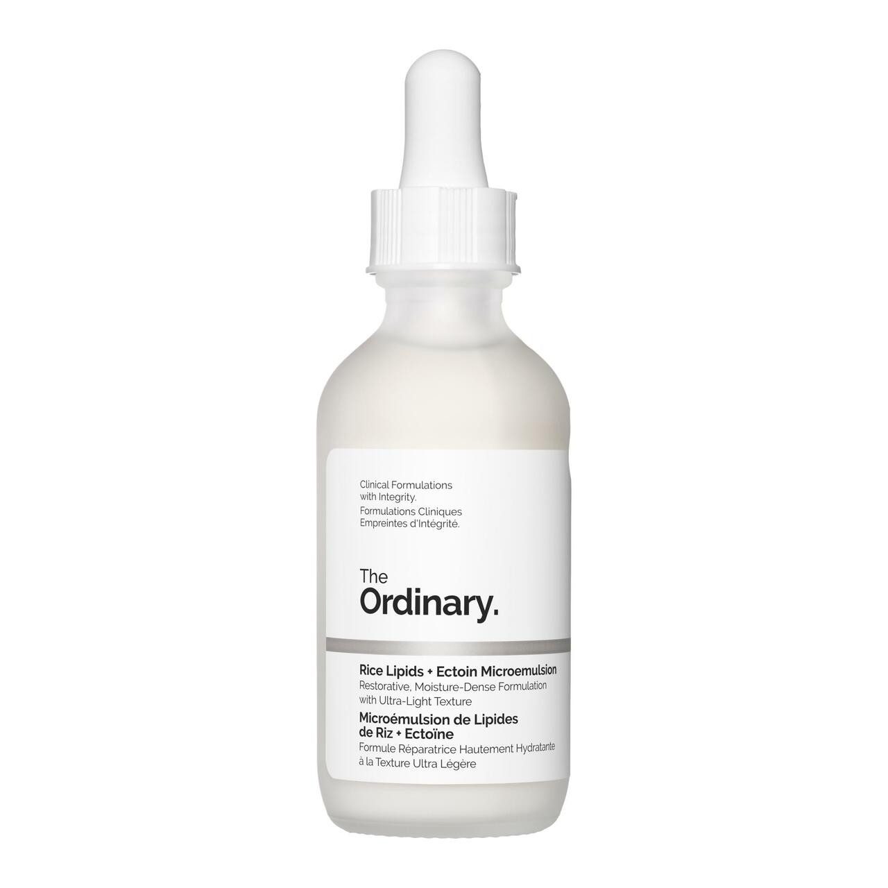 The Ordinary Gesichtspflege Rice Lipids Ectoin Microemulsion, für Alle Hauttypen