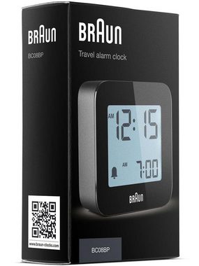 Braun Quarzwecker Braun BC08B Klassik digitaler Wecker