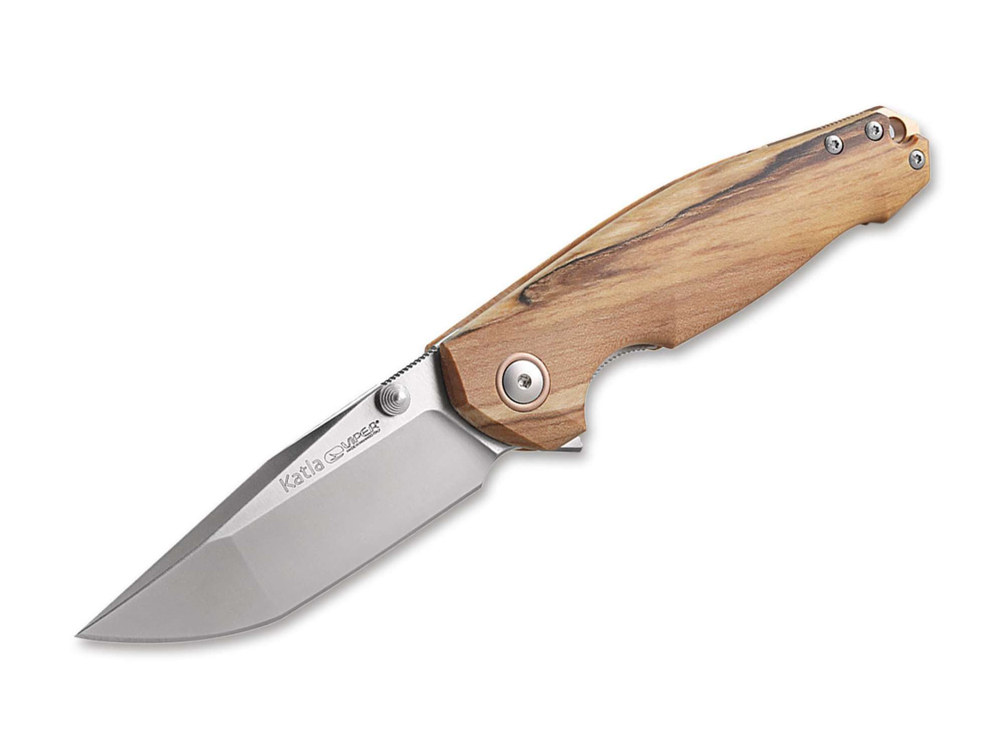 Viper Taschenmesser Taschenmesser Katla Wood Flammed Poplar
