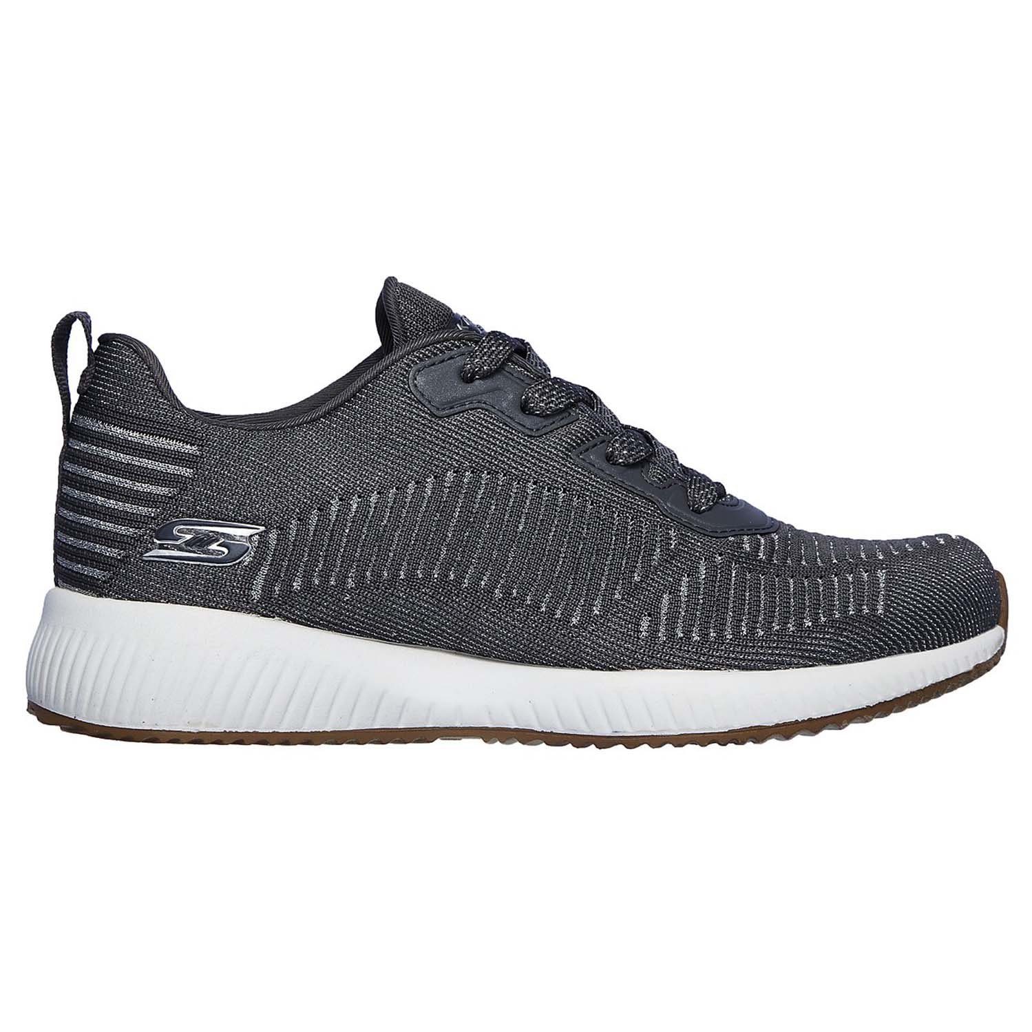 Silver) SQUAD Sneaker Grau (Grey (20202164) LEAGUE Skechers BOBS GLAM