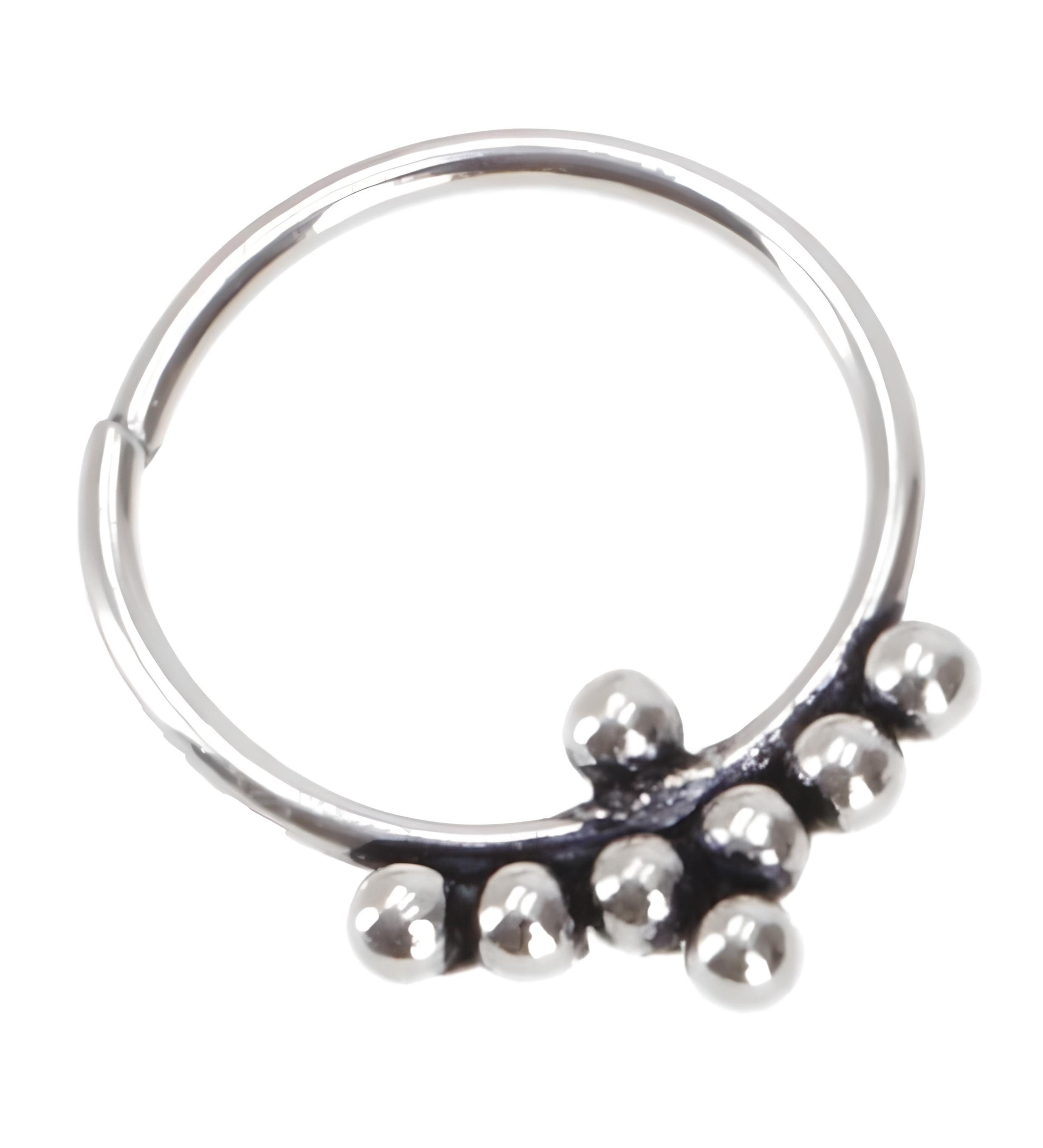 Guru-Shop Nasenpiercing Creole, Septum Ring, Nasenring, leicht..