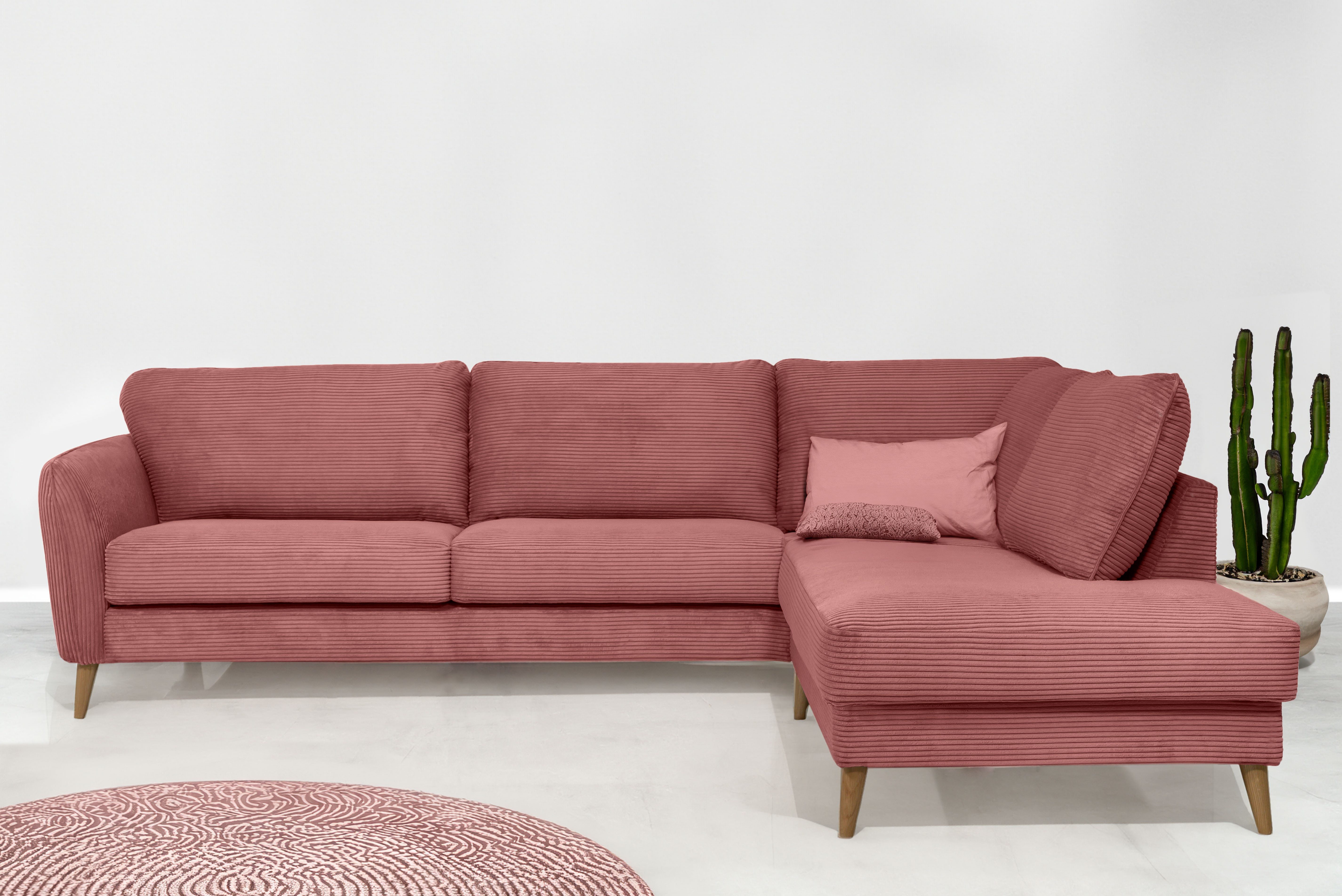 Home affaire Ecksofa MARSEILLE 278/202 cm, günstig online kaufen