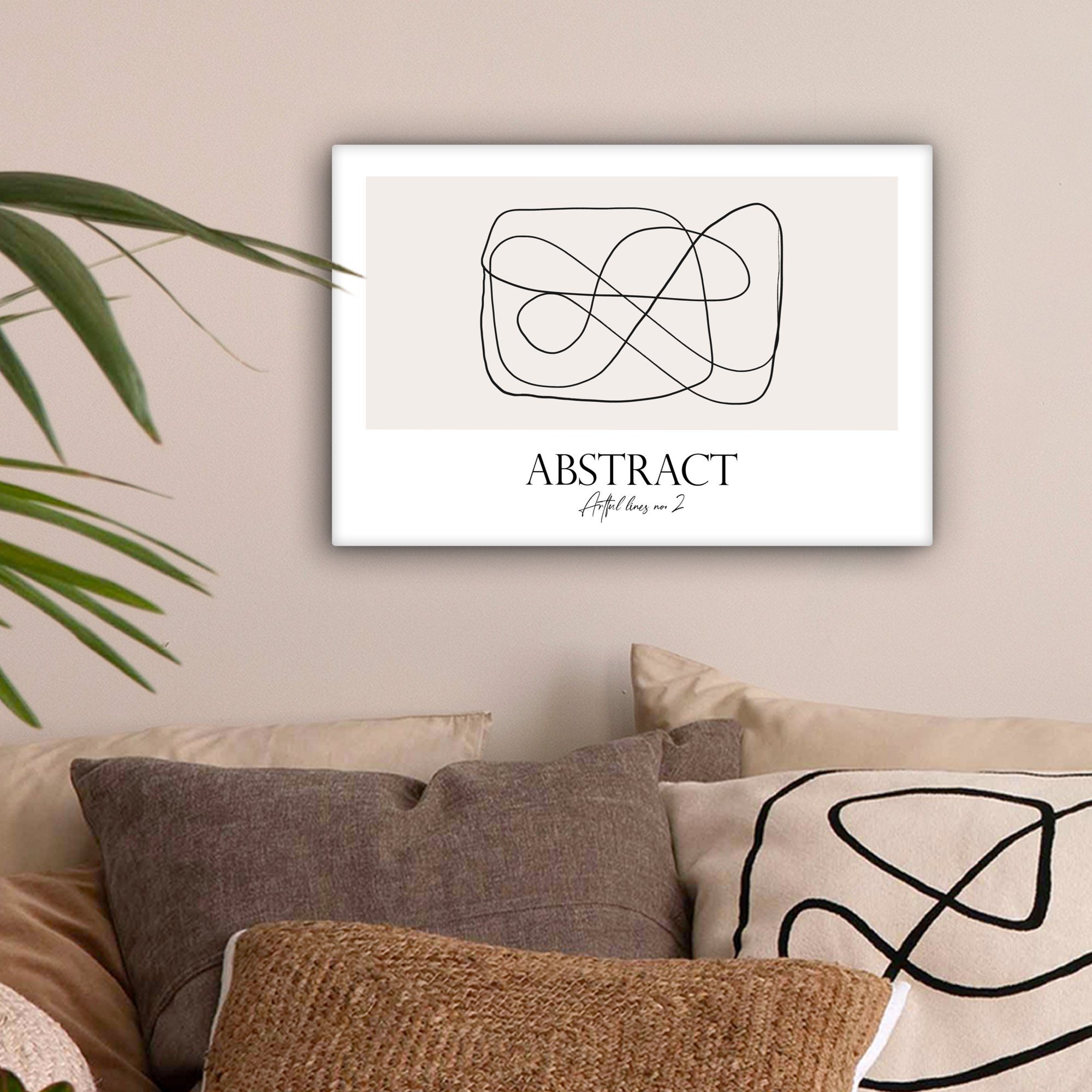 OneMillionCanvasses® Leinwandbild Kunst - Abstrakt - günstig online kaufen