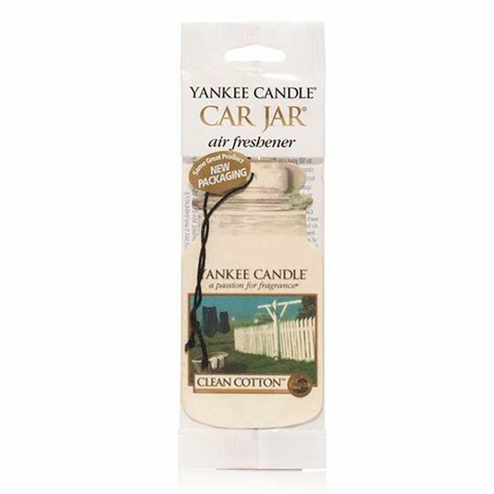 Yankee Candle Duftkerze Yankee Candle TAG classic Clean Baumwollanhänger 1 Stück