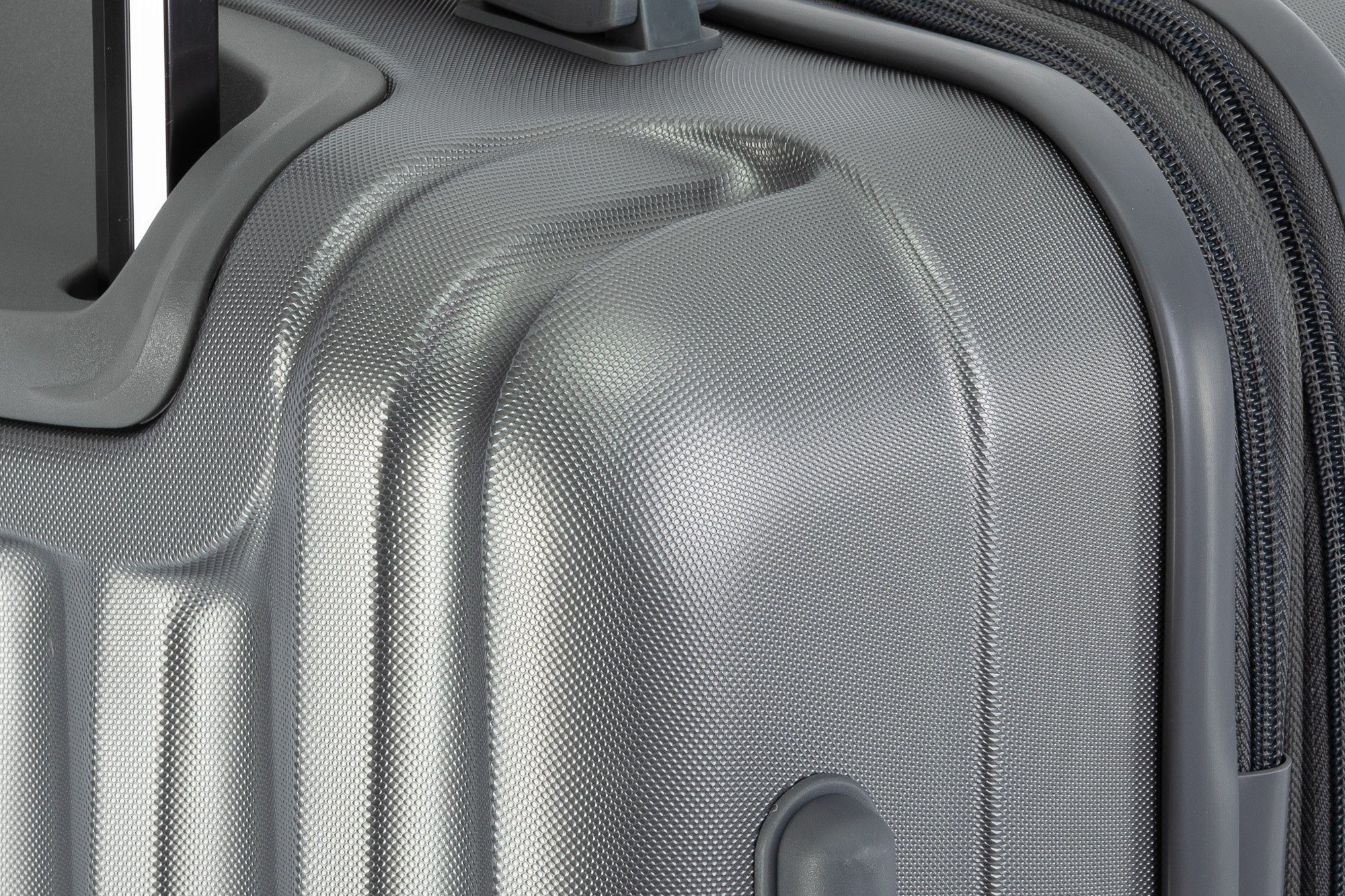 Travelhouse Hartschalen-Trolley Porto, 4 Rollen, Dehnfalte +15% Volumen, robuste Reißverschlüsse, große Rollen