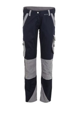 Planam Arbeitshose Damen Bundhose Norit schwarzblau/zink Größe 46 (1-tlg)