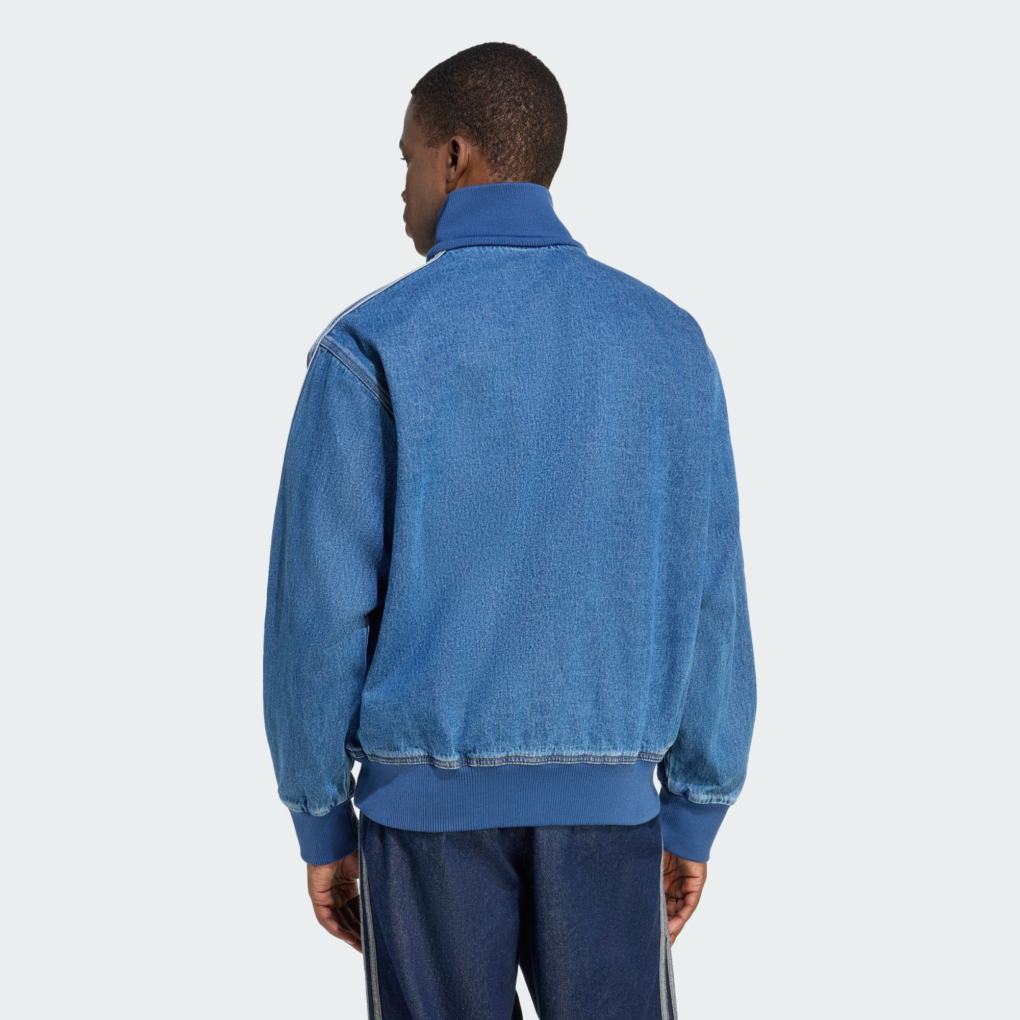 adidas Originals Trainingstop ADICOLOR FIREBIRD ORIGINALS JACKE AUS JEANSSTOFF (1-tlg)