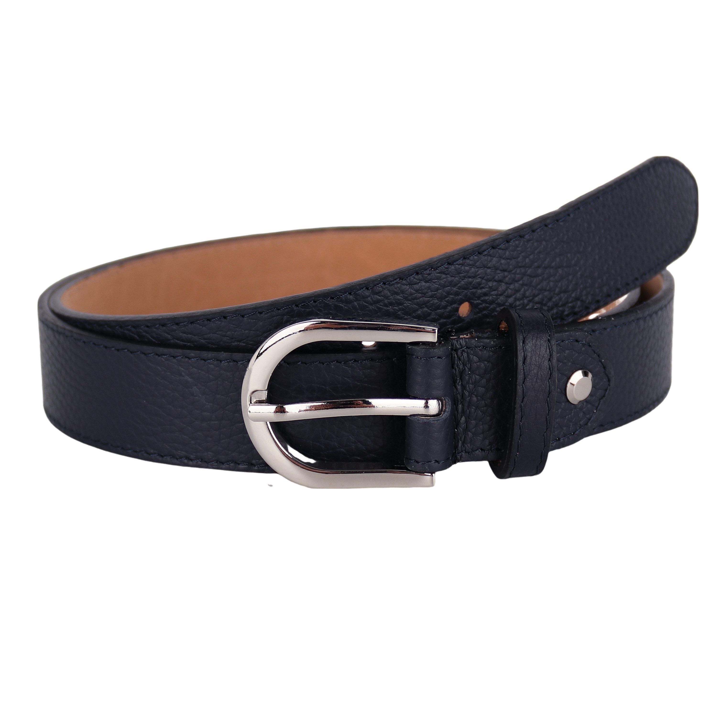 MIRROSI Ledergürtel Damen Herren Gürtel, Made in Italy, 3cm breit (Passt fast zu jeder Hosenschlaufe, aus Echtem Leder)