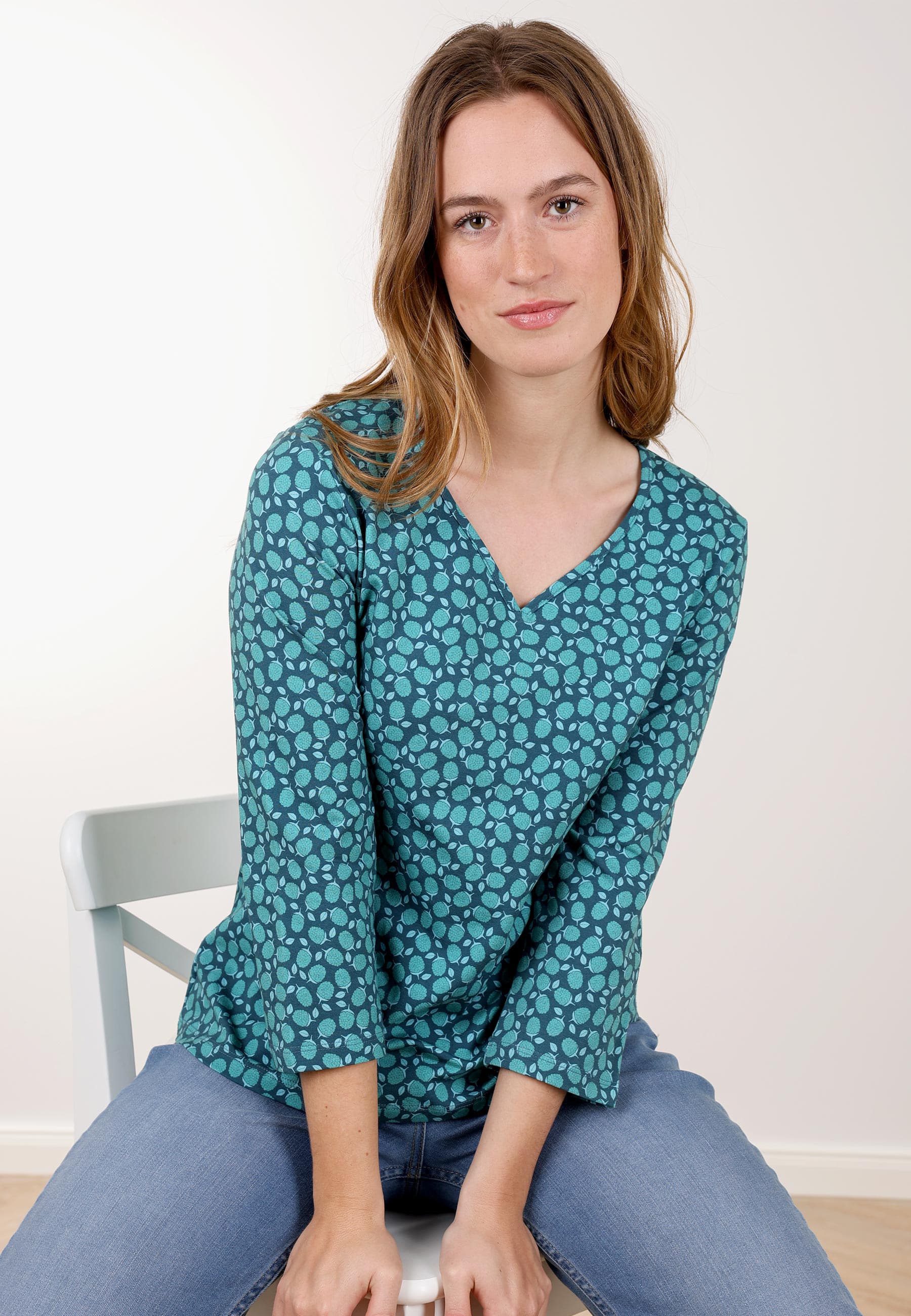 Sorgenfri Sylt Langarmshirt Polinchen Berry