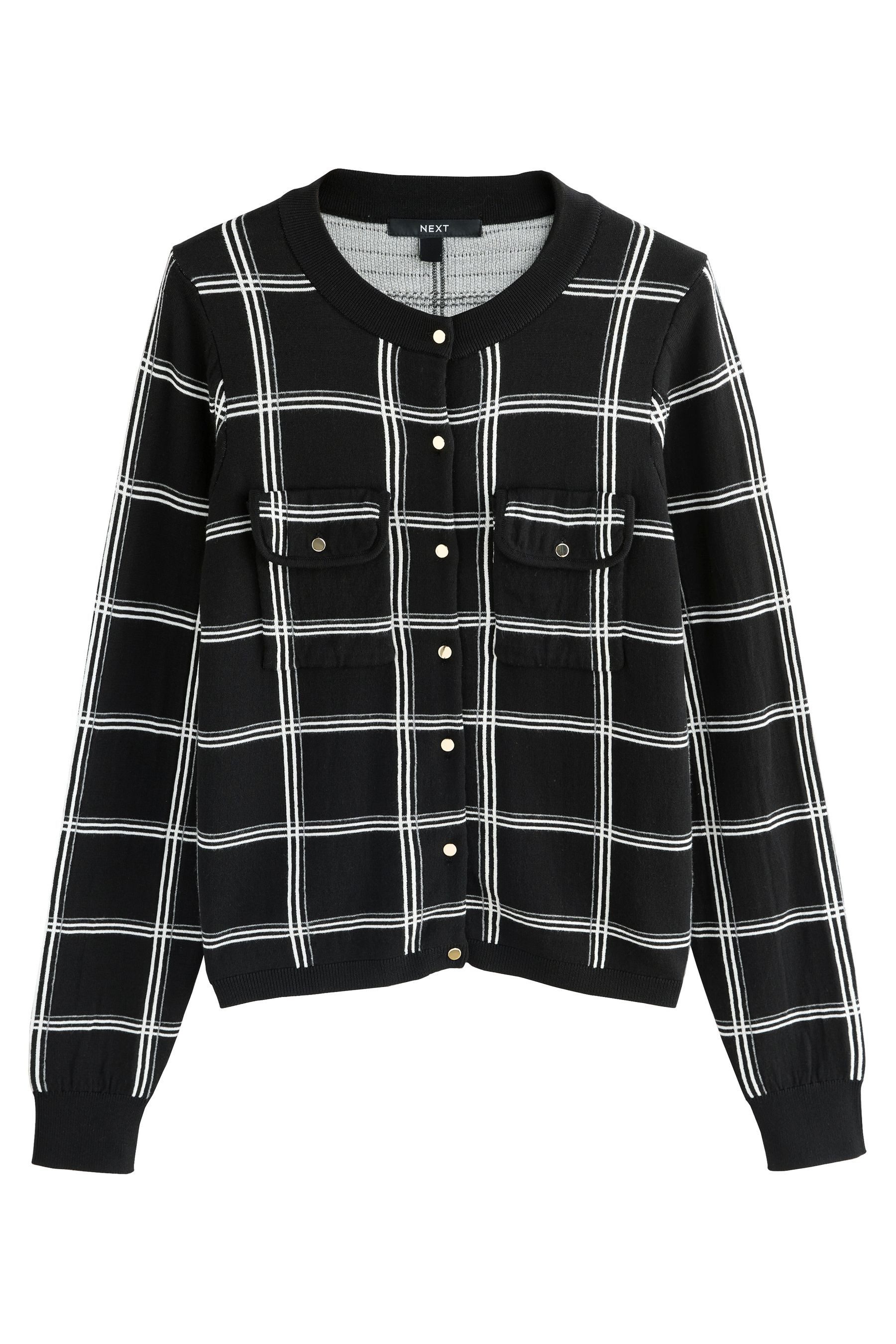 Next Strickjacke Weiche Strickjacke mit Fronttasche und Baumwolle (1-tlg) günstig online kaufen