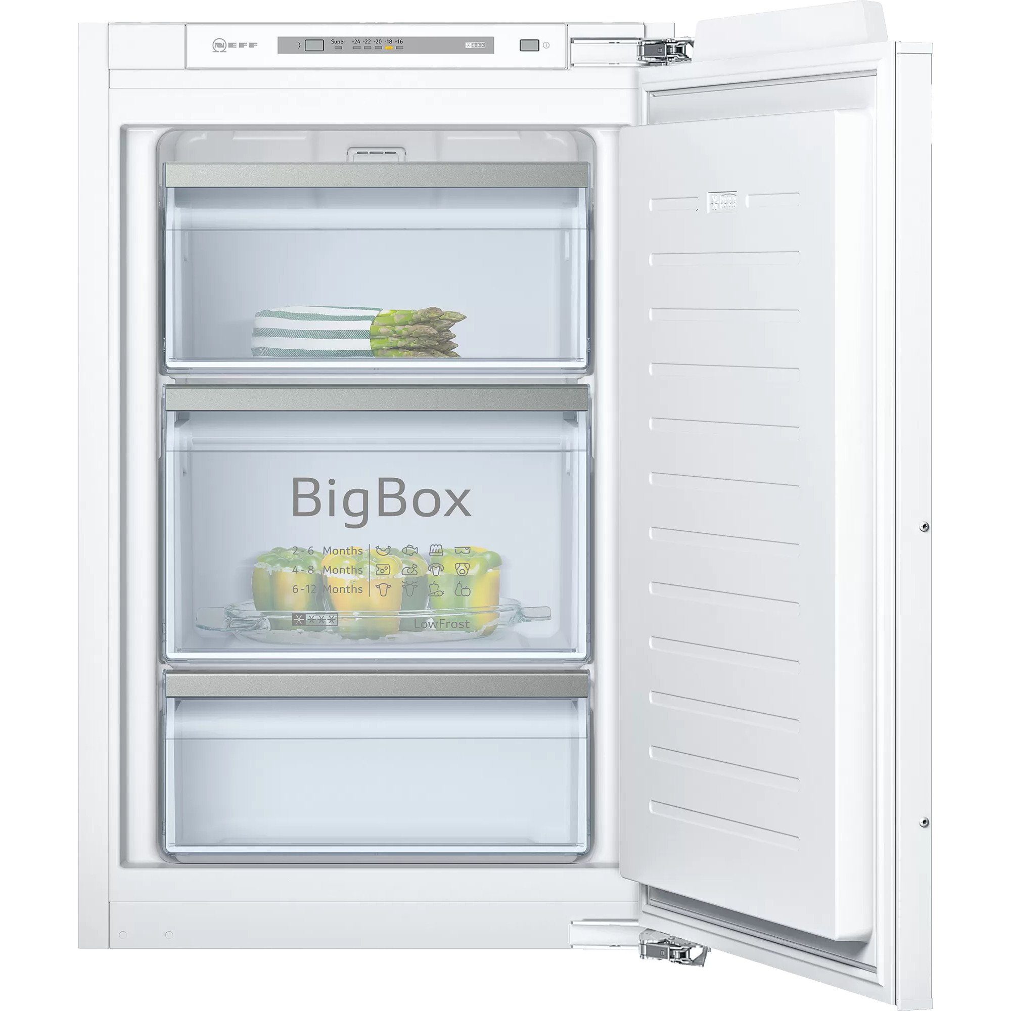 NEFF Gefrierschrank GI1216DE0, 87.40 cm hoch, 55.80 cm breit