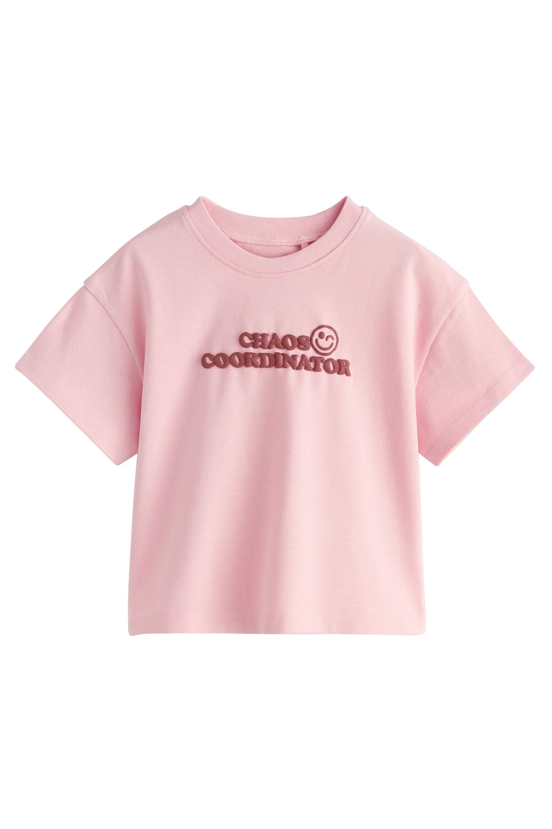 Next T-Shirt Shirt mit 'Sister'-Schriftzug (1-tlg)