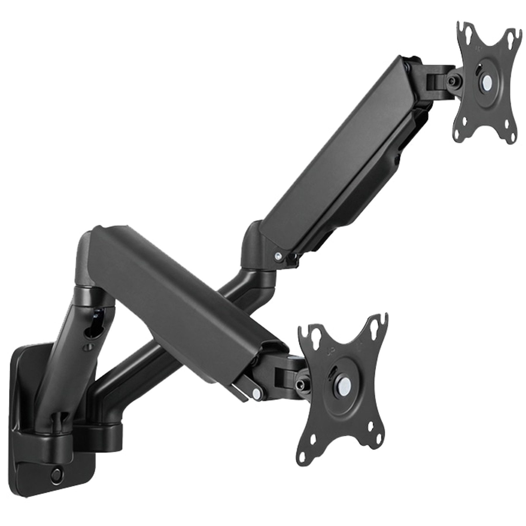 LogiLink TV-Wandhalterung LOGILINK Monitorwandhalterung BP0146 2fach, 17-32, Gasdruckfeder